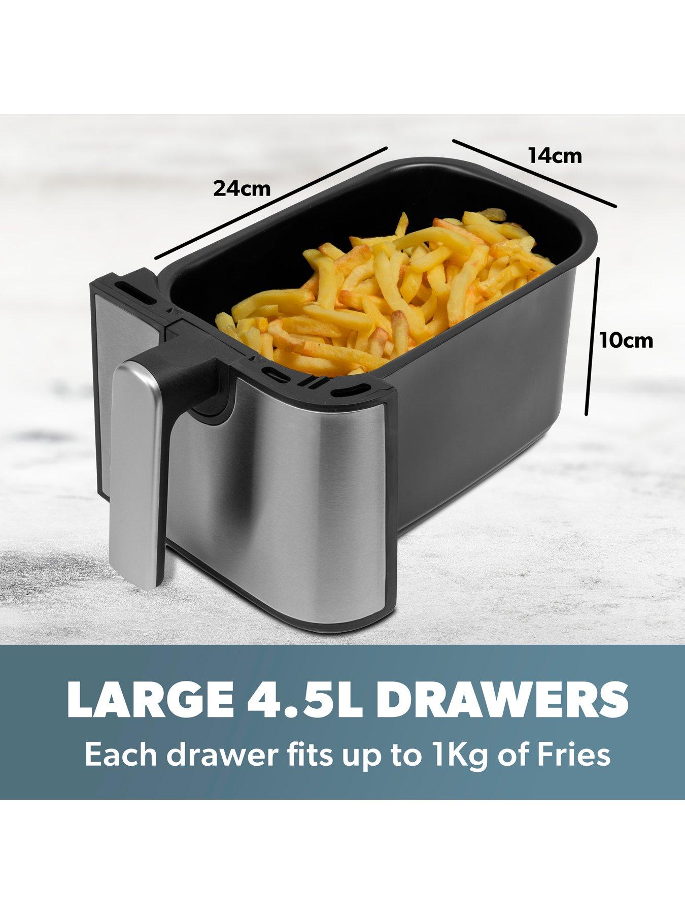 Image 7 of 7 of Daewoo Xl 9L Digital Double Drawer Air Fryer