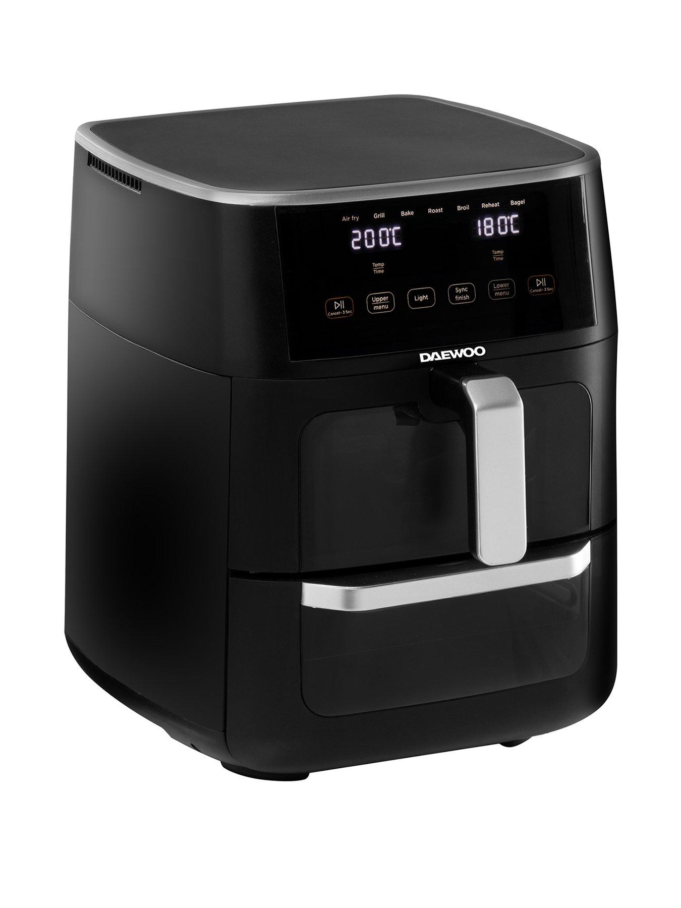 Daewoo 11L Split Draw Air fryer - 6L on the top / 5L on the bottom