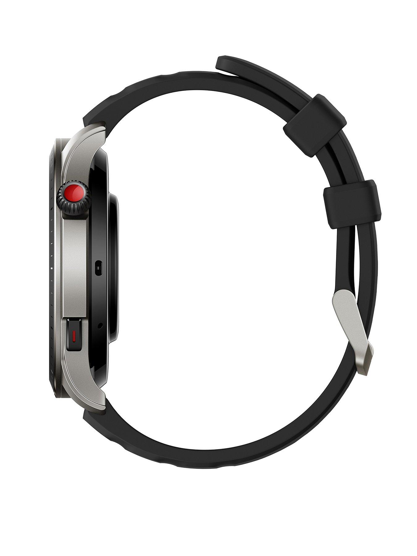 お試し価格！】 美品：Amazfit GTR4 スーパースピードブラック ※ほぼ未