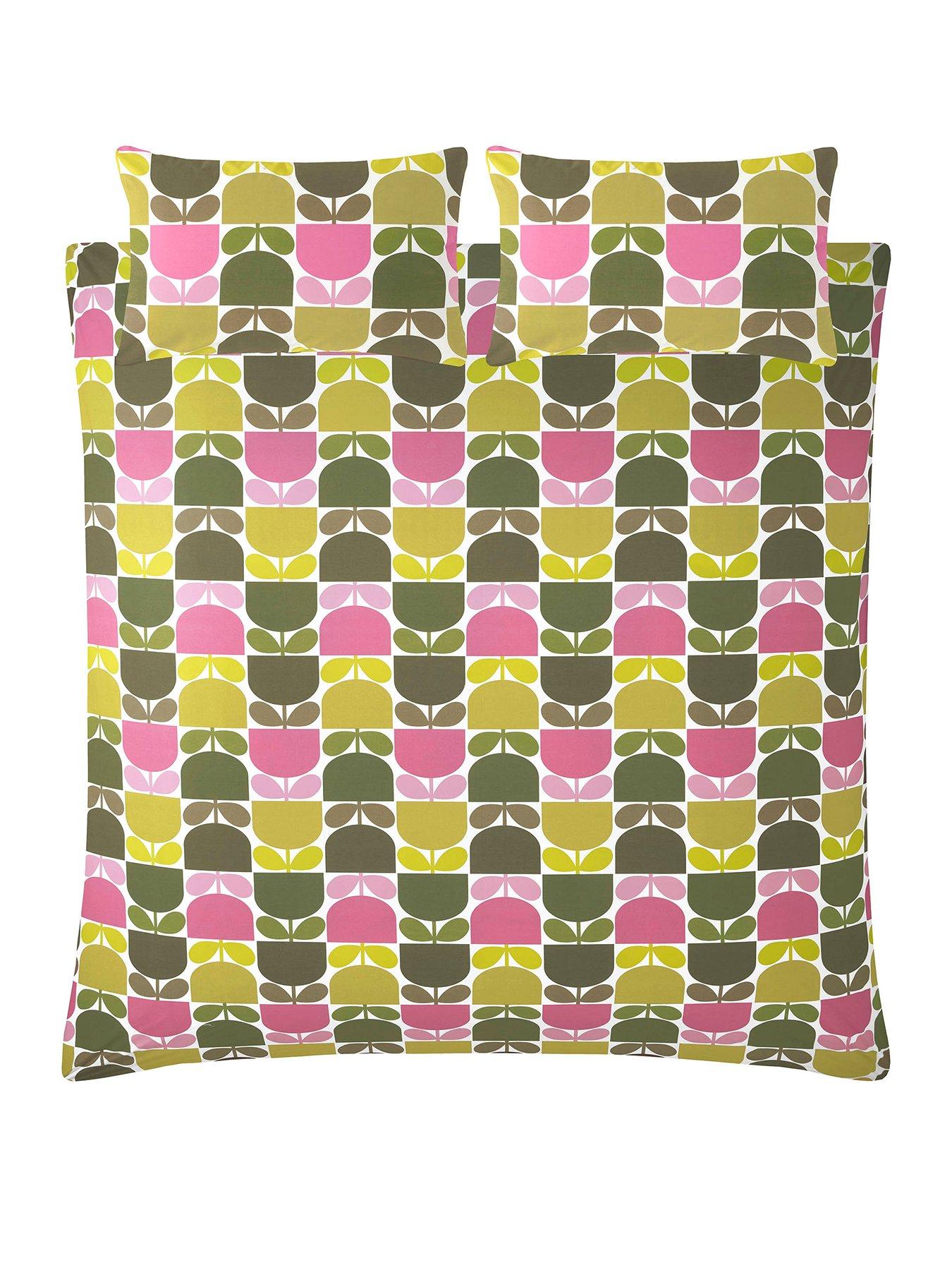 Orla Kiely Multi Stem 100 Cotton Duvet Cover Set very.co.uk