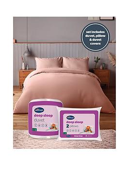 Product photograph of Silentnight 10 5 Tog Bedding Bundle - Pink from very.co.uk