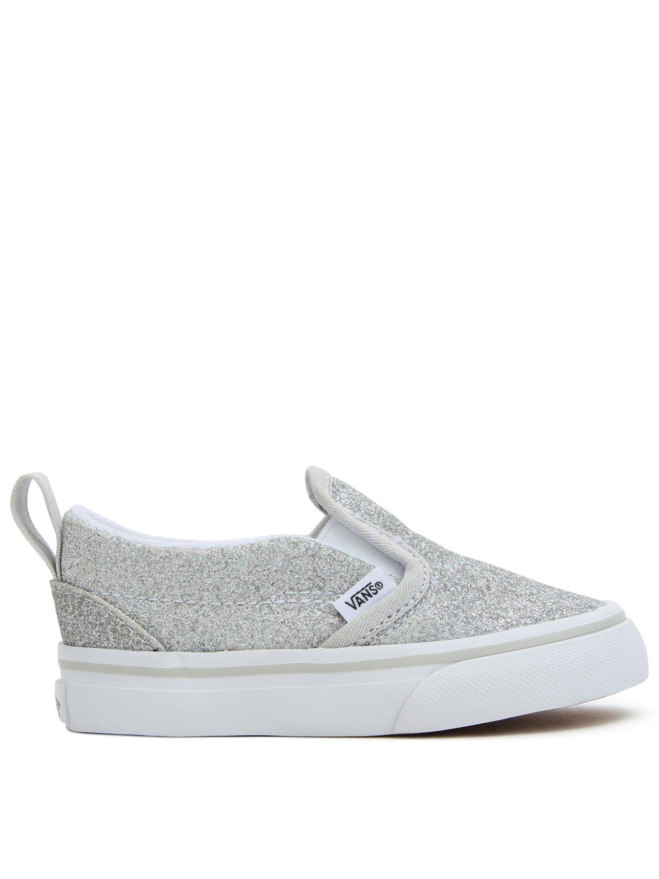 Vans old skool hot sale silver glitter