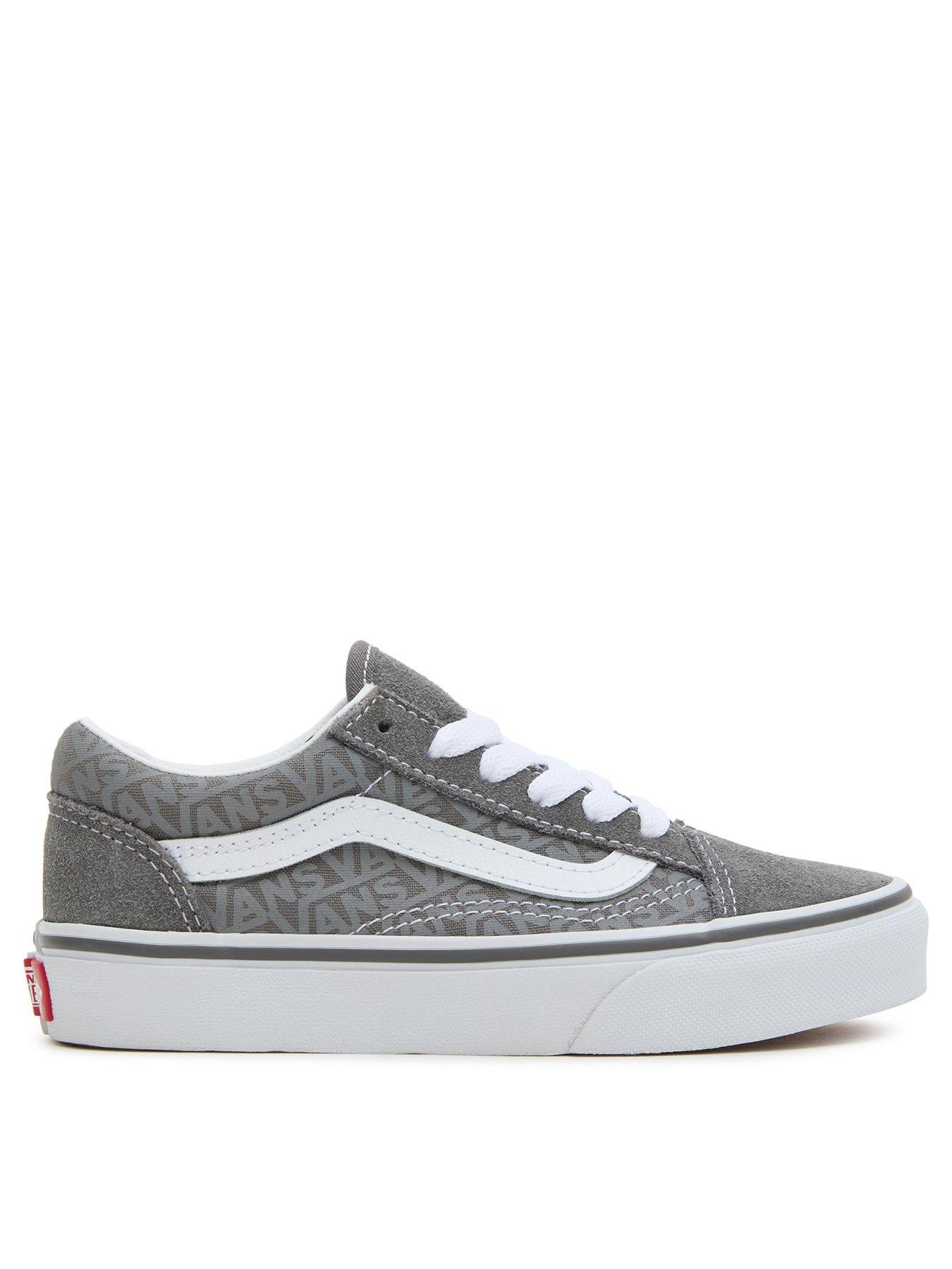 Grey 2024 girls vans