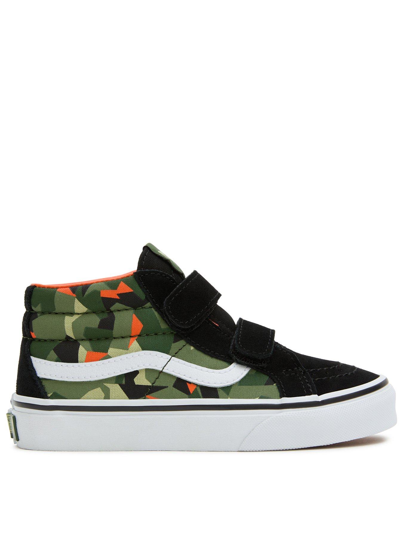 Vans hot sale camo boys