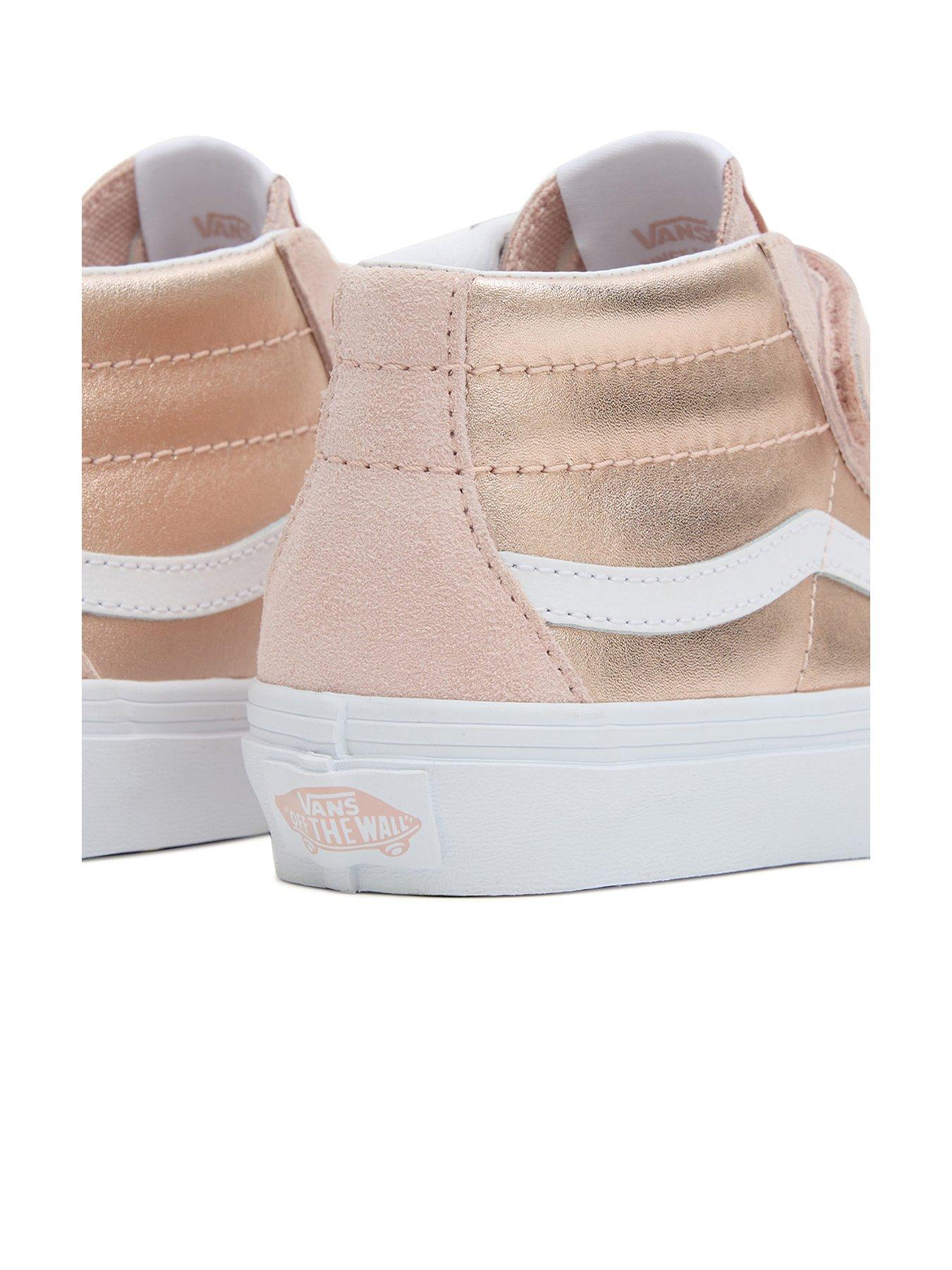 Pink velcro vans shops