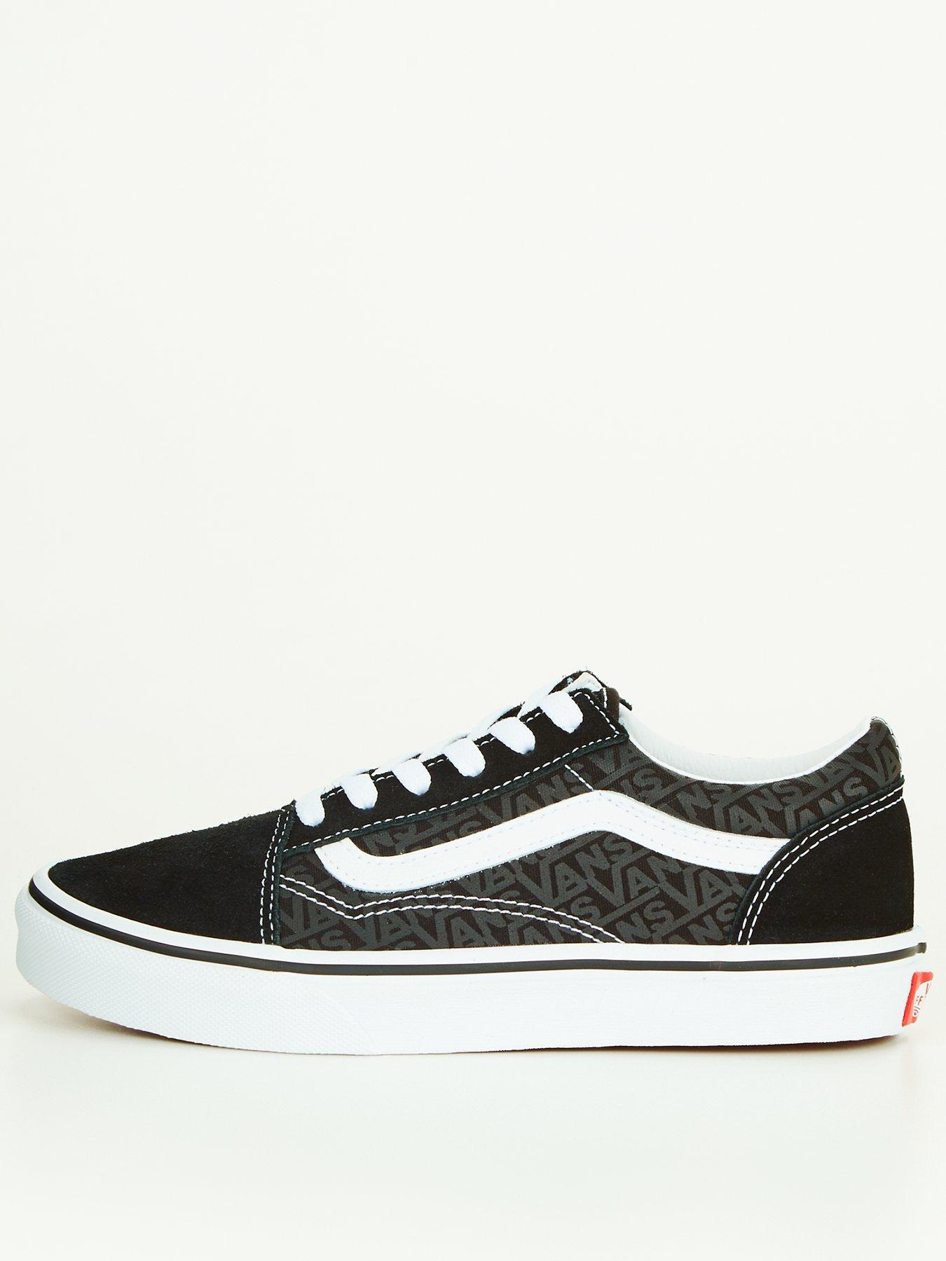 Vans old skool black on sale 40