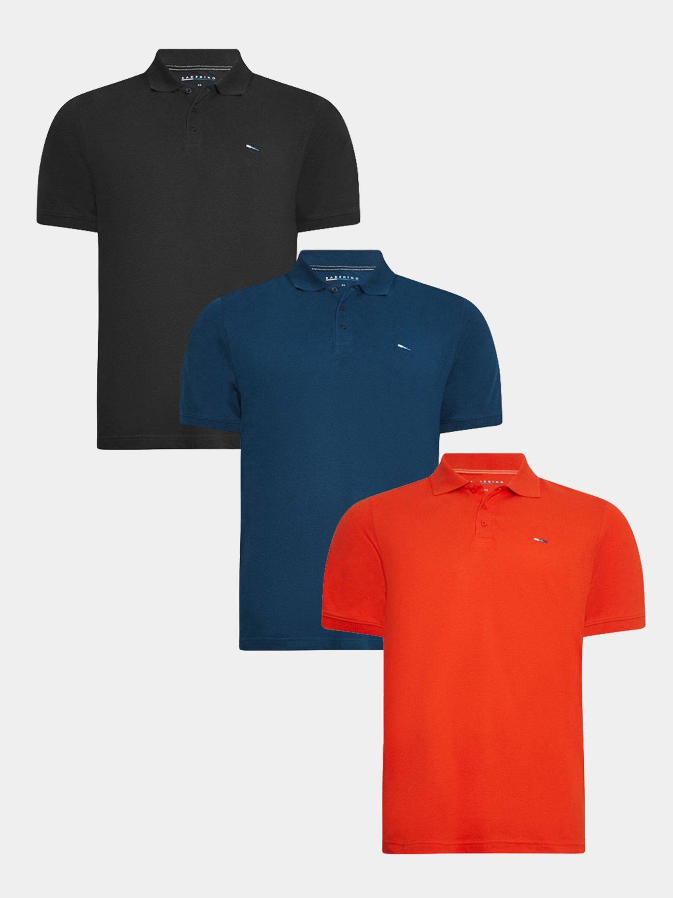 BadRhino 3 Pack Polo Shirts Multi Very