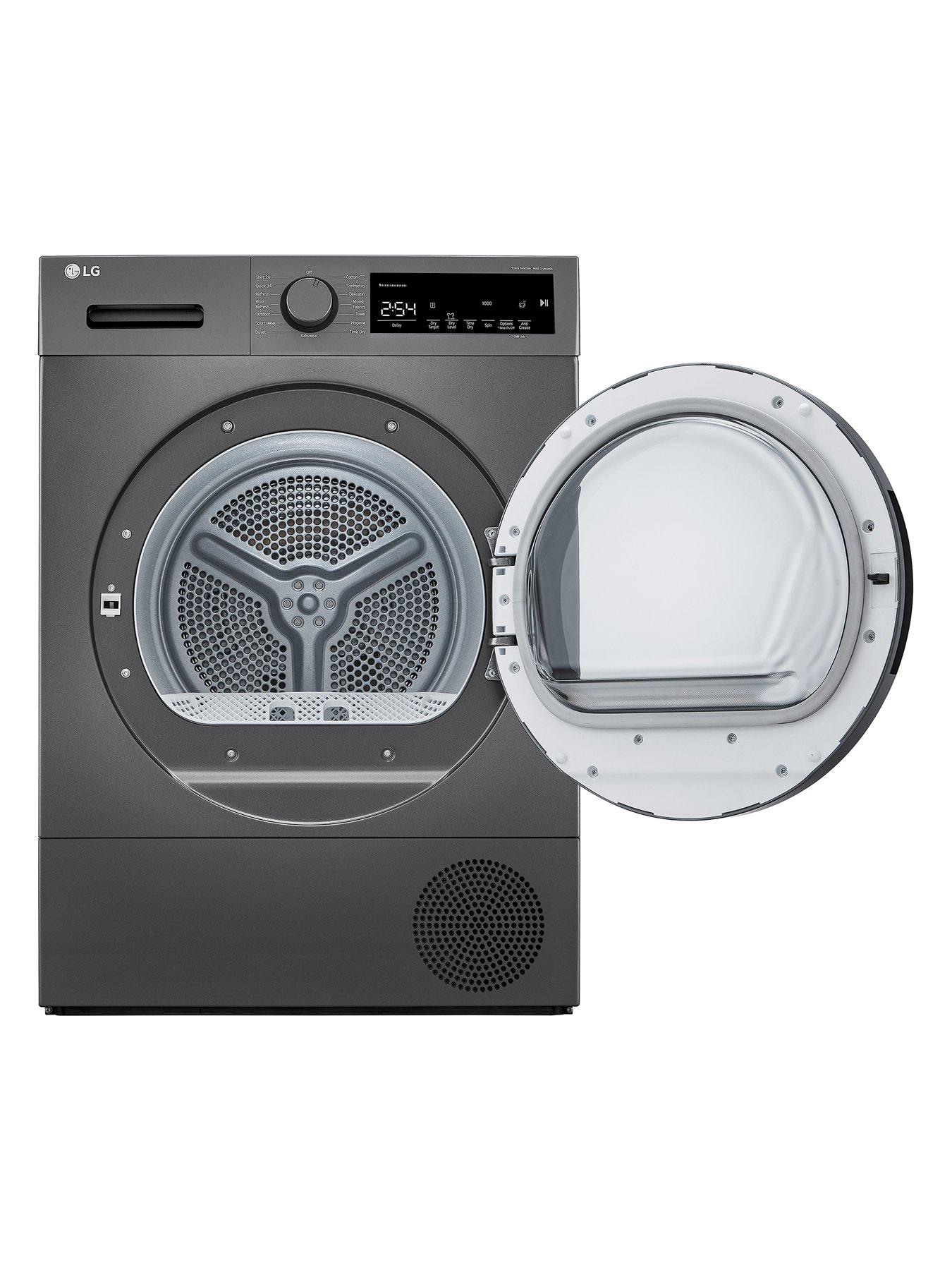 Image 2 of 7 of LG FDT208S 8kg Heat Pump Tumble Dryer - Dark Silver - A++ Rated