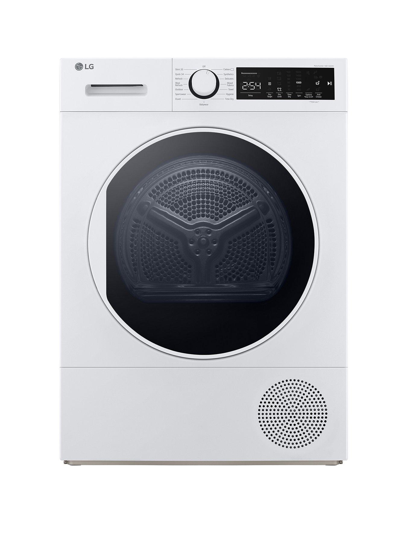 undefined FDT208W 8kg Heat Pump Tumble Dryer - White - A++ Rated