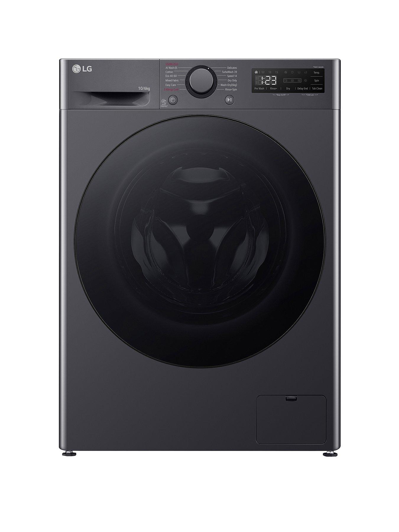 undefined TurboWash 360 FWY706GBTN1 10kg Wash, 6kg Dry, 1400 Spin Washer Dryer - Slate Grey