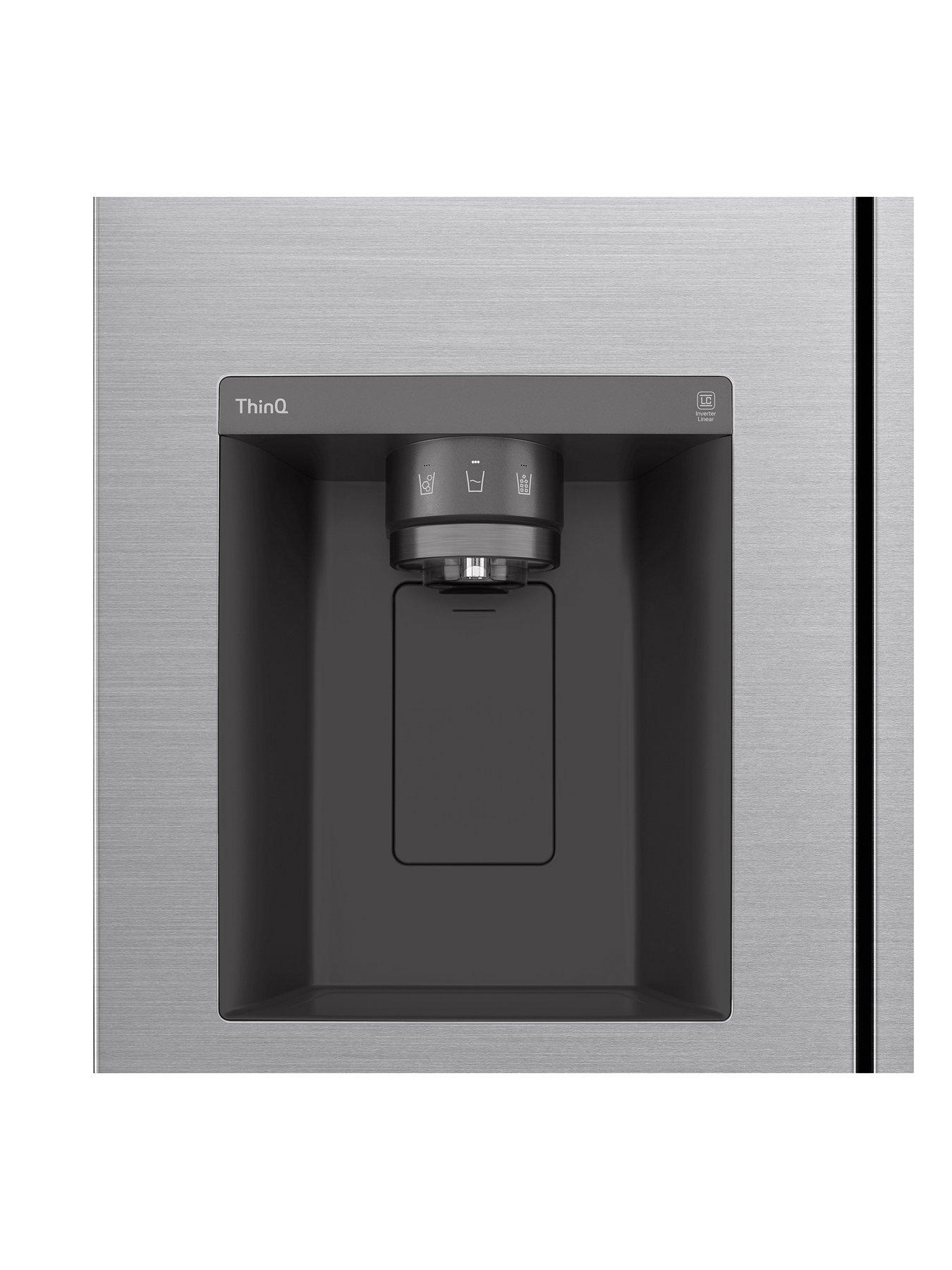 Image 6 of 7 of LG NatureFRESH GSLV71PZTD Side-by-Side Fridge Freezer with Non-Plumbed&nbsp;Water &amp; Ice&nbsp;Dispenser&nbsp;- Shiny Steel - 635L