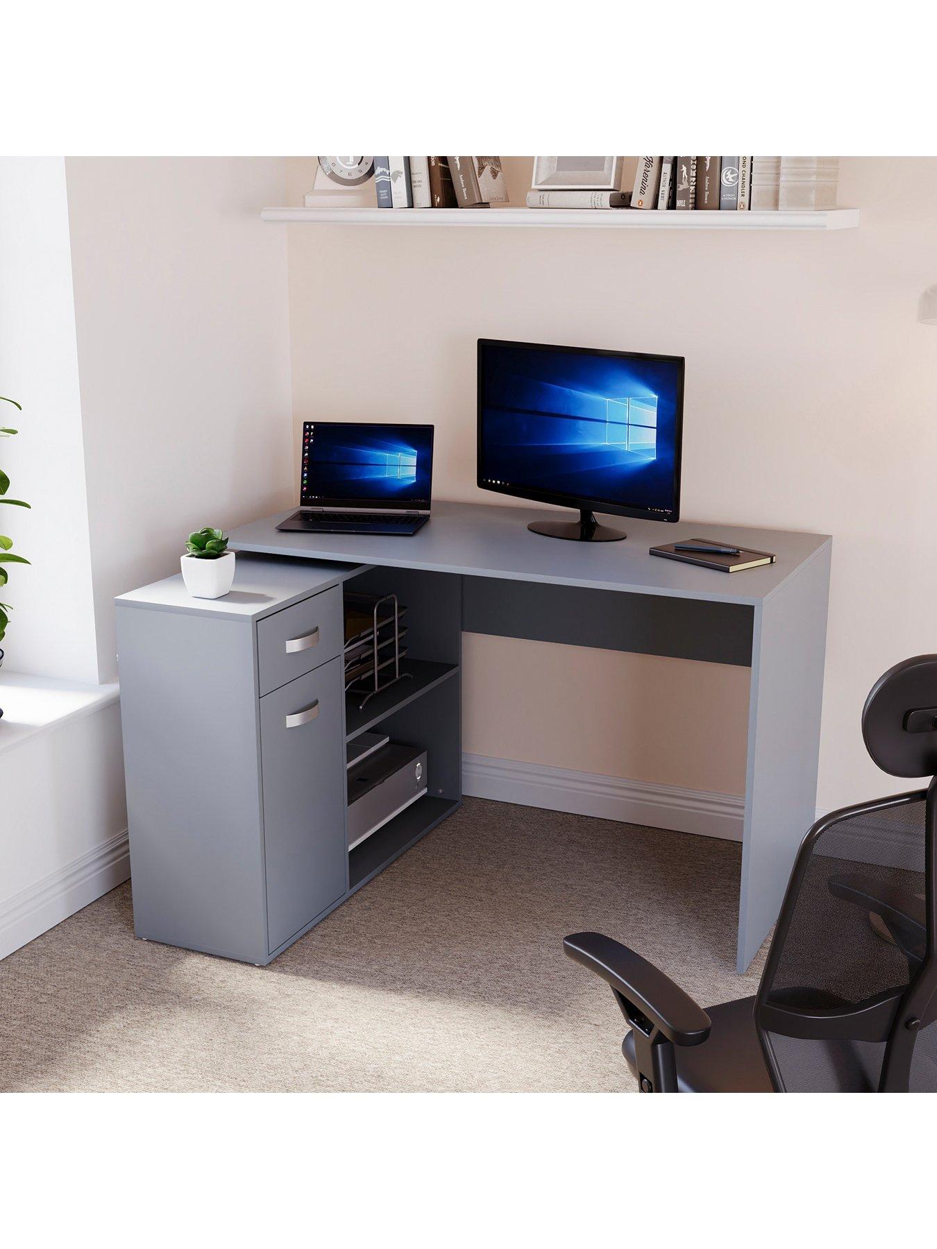 Image 1 of 7 of Vida Designs Longton Adjustable Computer Desk