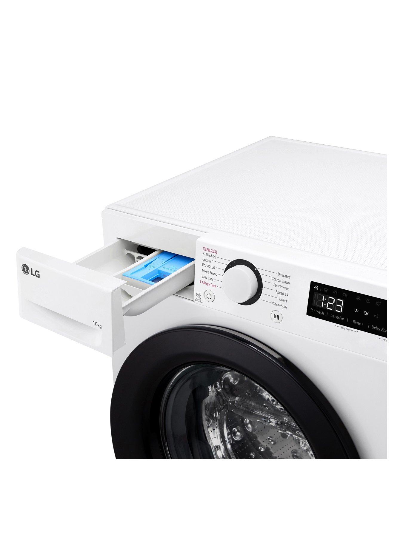 LG TurboWash F4Y510WBLN1 10kg Washing Machine - White | Very.co.uk