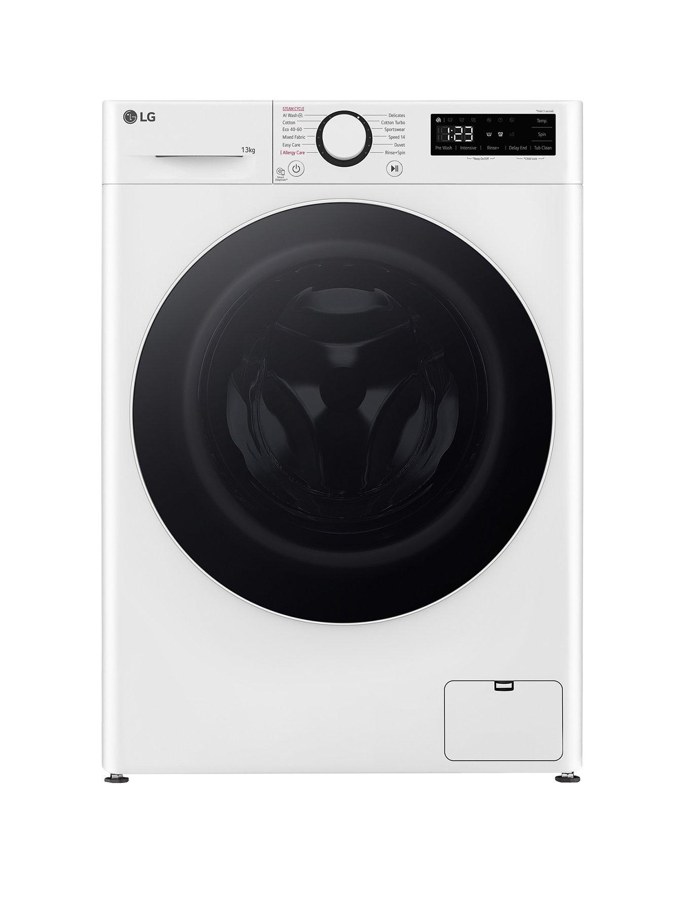 Image of LG TurboWash F4Y513WWLN1 13kg Wash, 1400 Spin Washing Machine - White