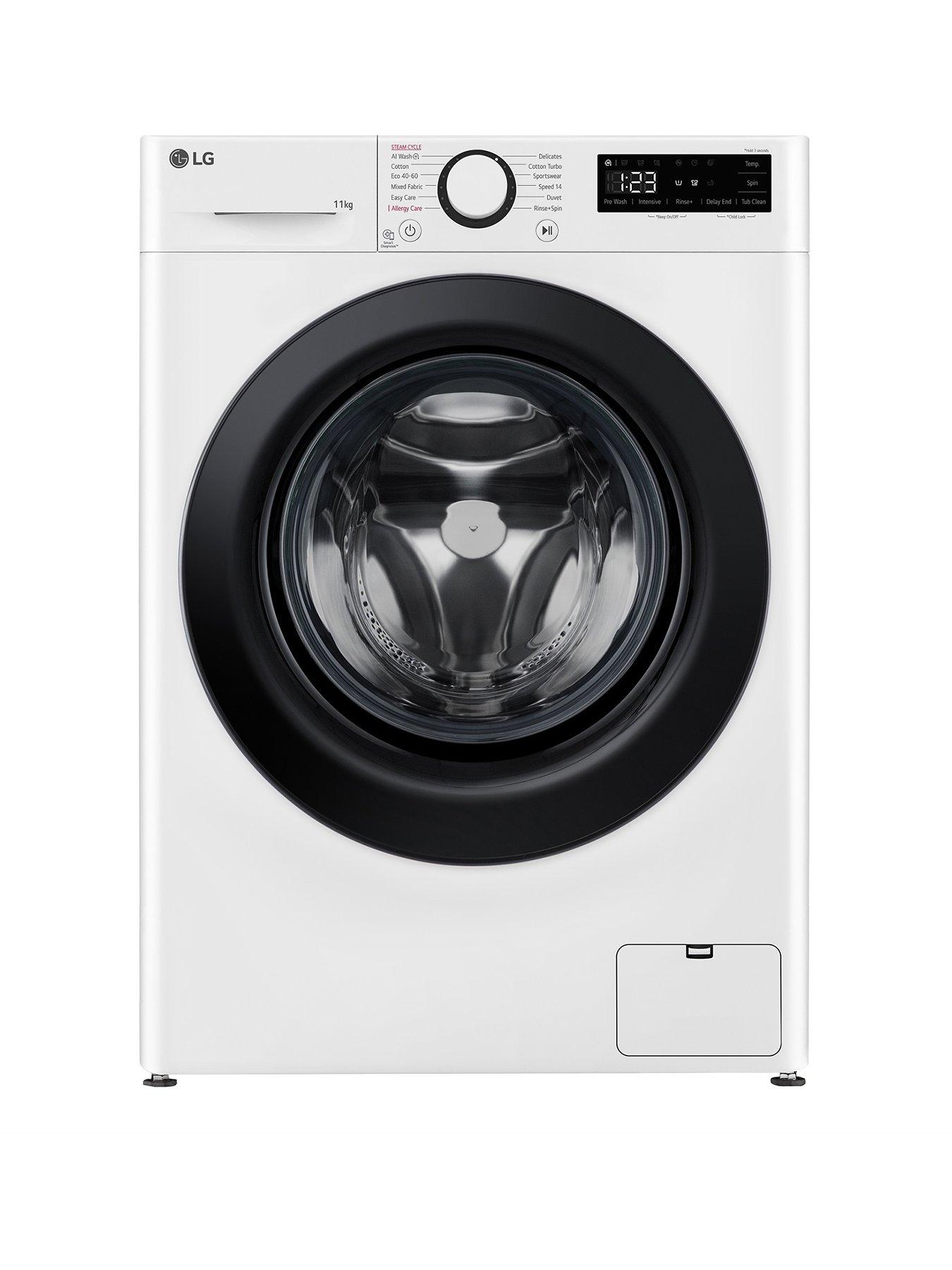 LG TurboWash F4Y511WBLN1 11kg Wash, 1400 Spin Washing Machine - White