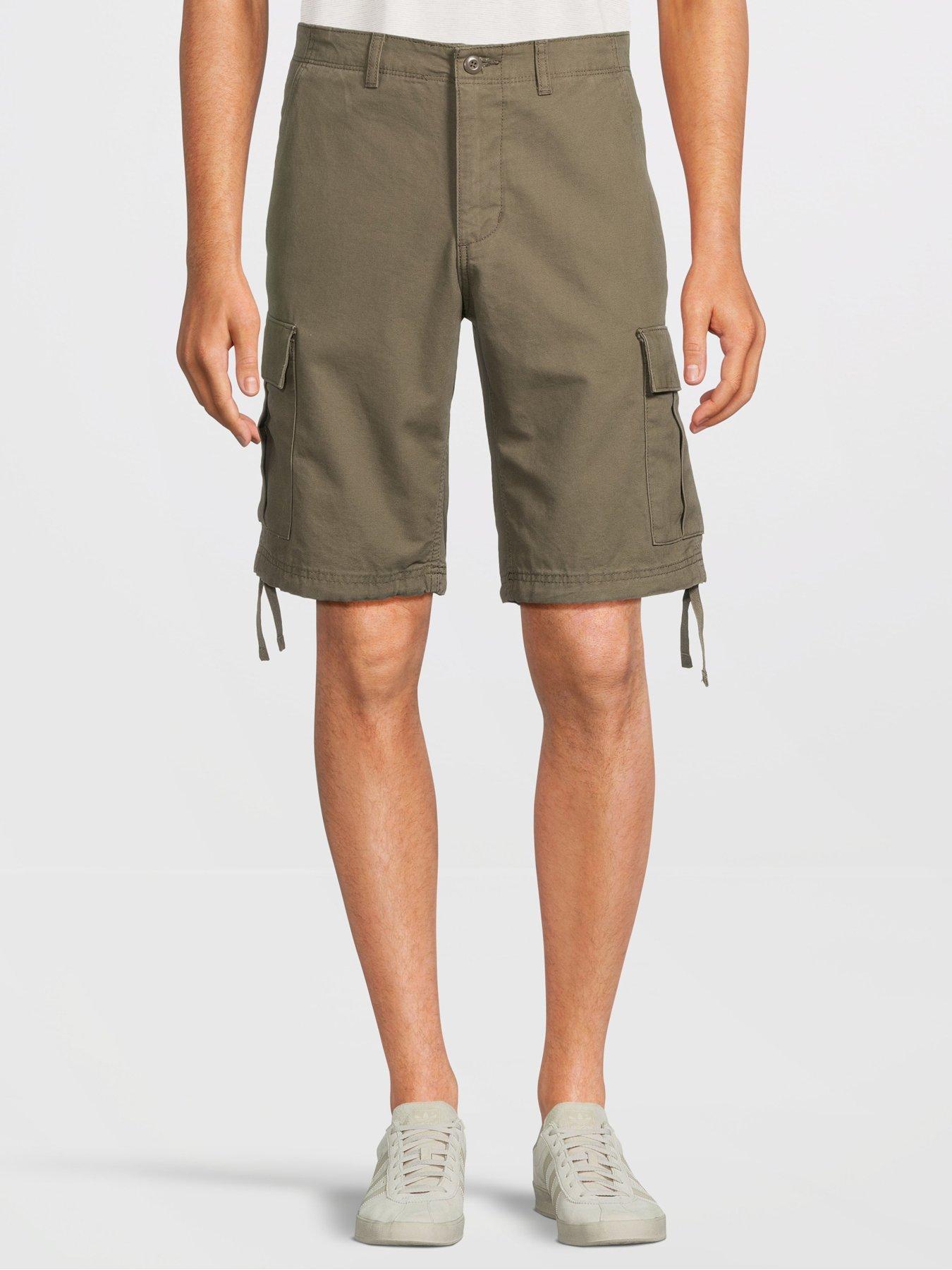Jack & Jones Intelligence cargo shorts in khaki
