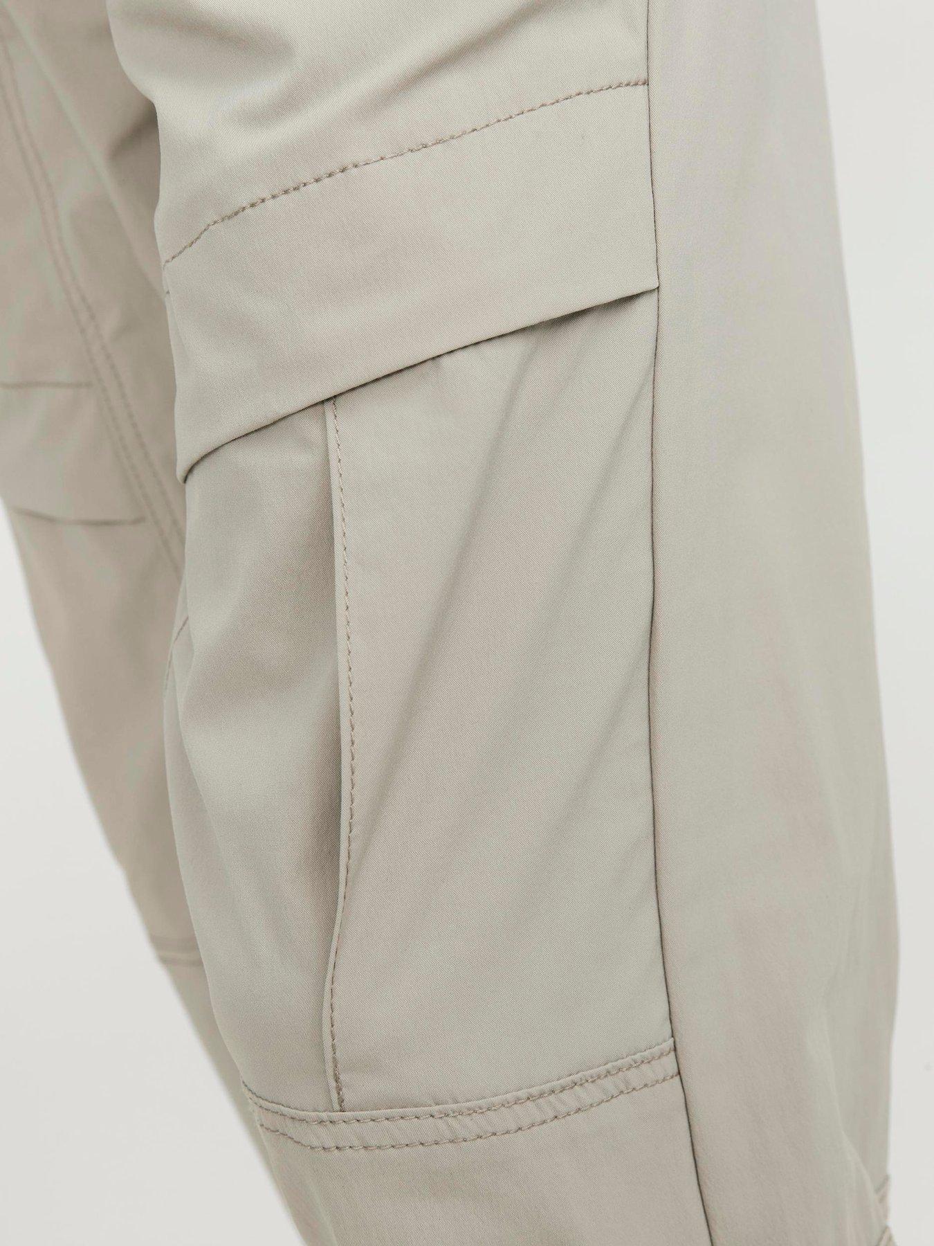 Jack & Jones Jack & Jones Technical Regular Fit Cargo Trousers - Beige ...