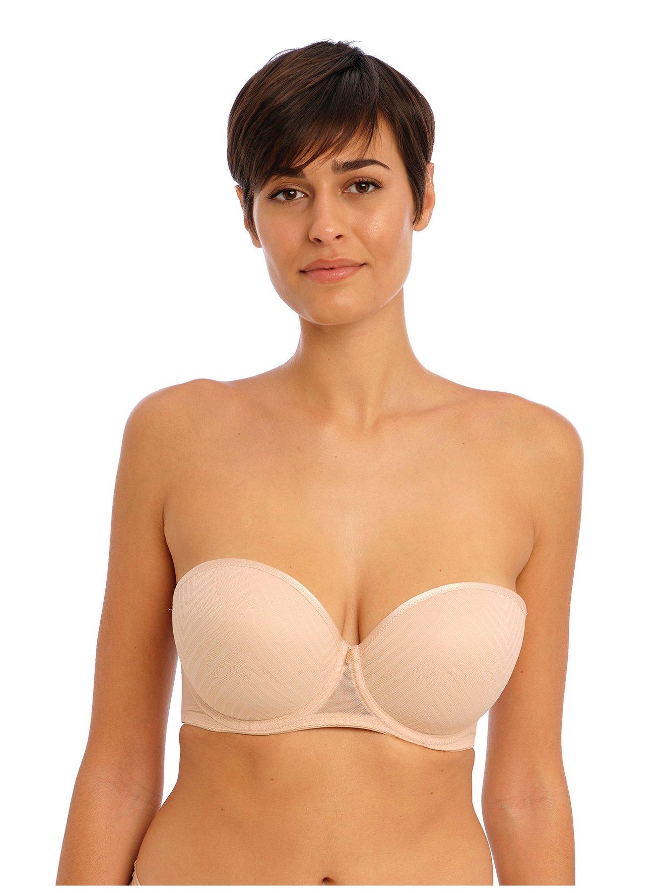 Chic Essential Covering Spacer Bra - Rose Pearl, Golden Beige, 34 / E :  : Clothing, Shoes & Accessories