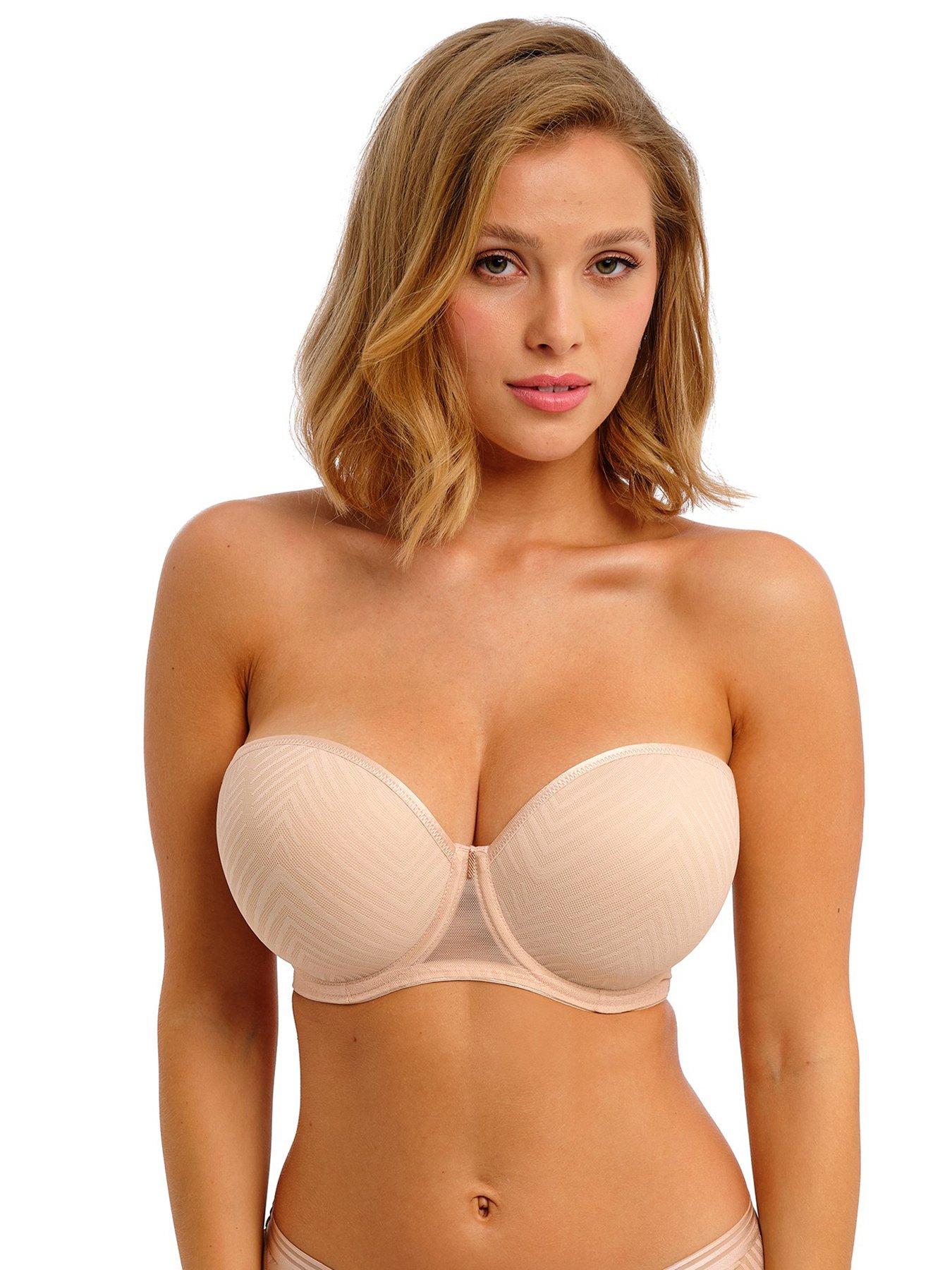 undefined Tailored Underwired Moulded Strapless Bra - Nude