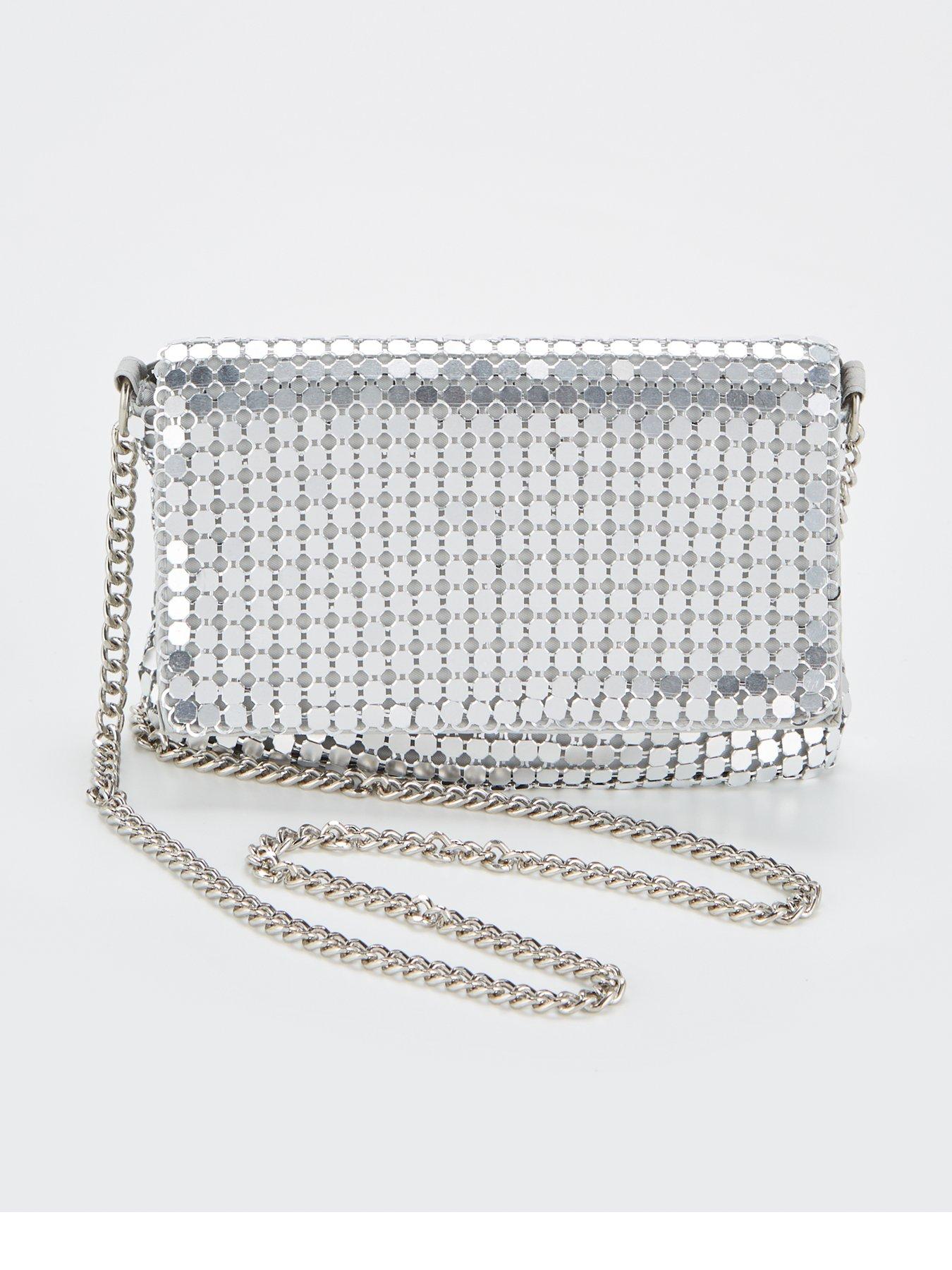 Silver hot sale metal bag