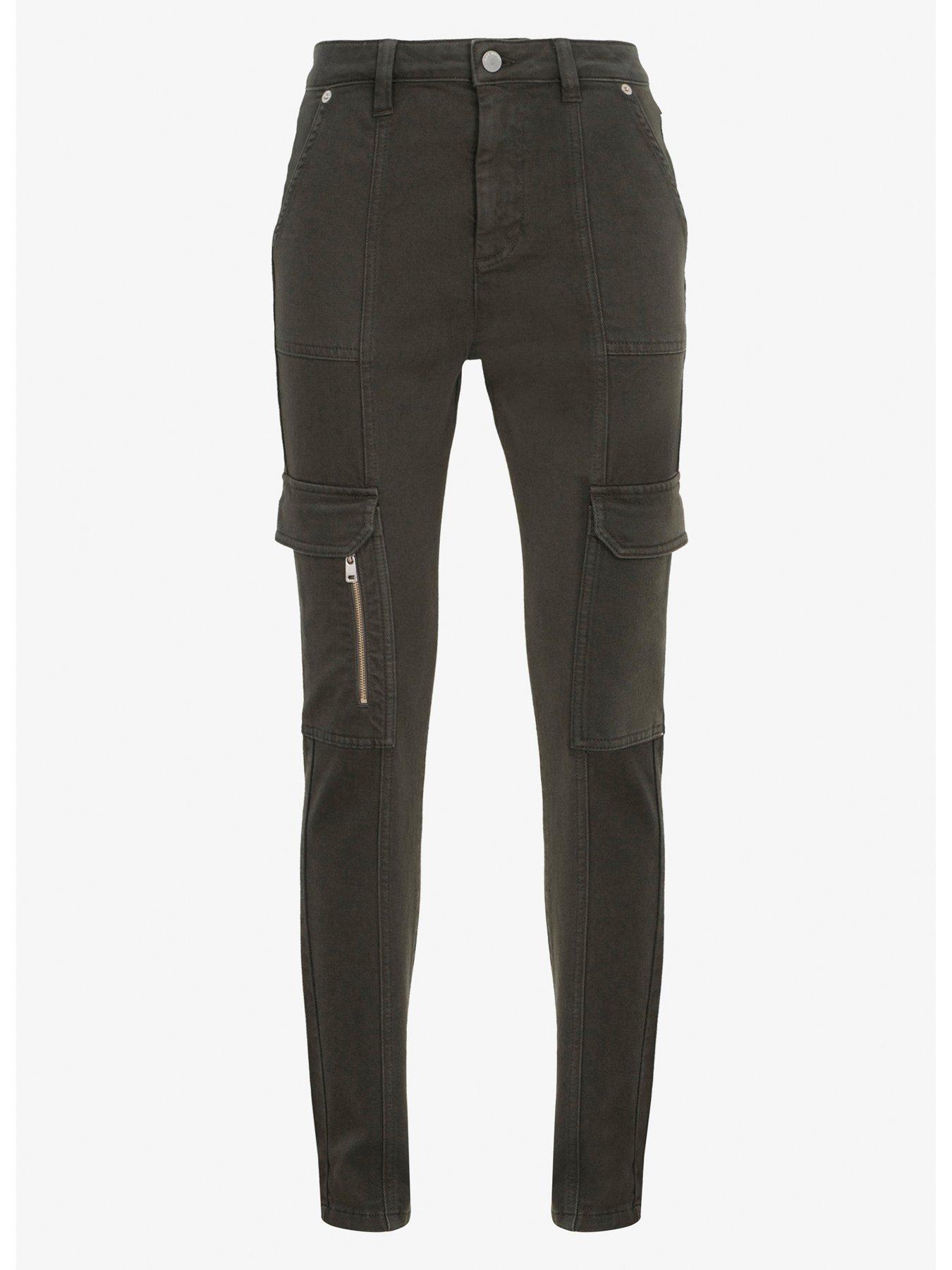 Khaki Slim Clean Cargo