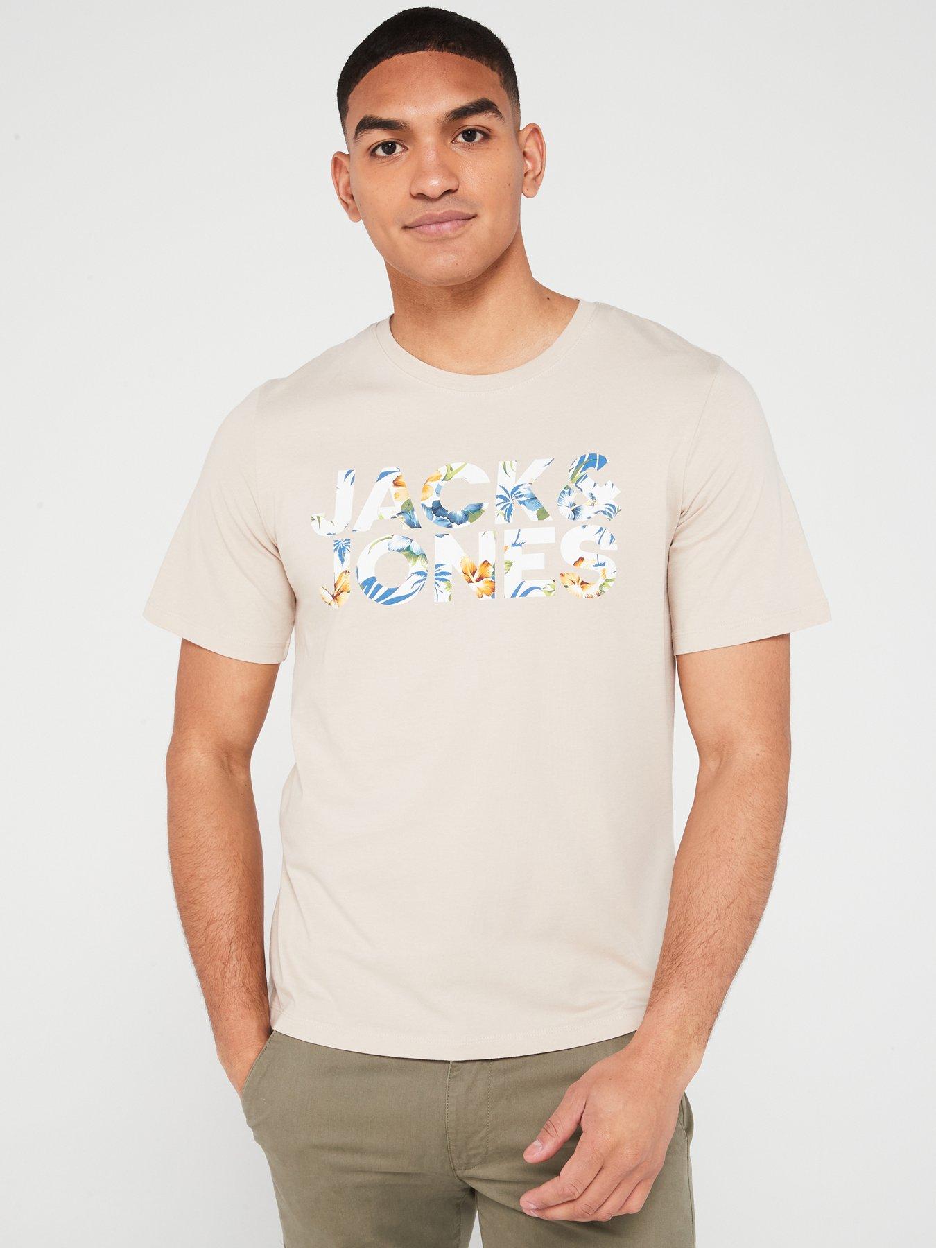 jack-jones-jack-amp-jones-tropical-infill-logo-t-shirt-light-beige