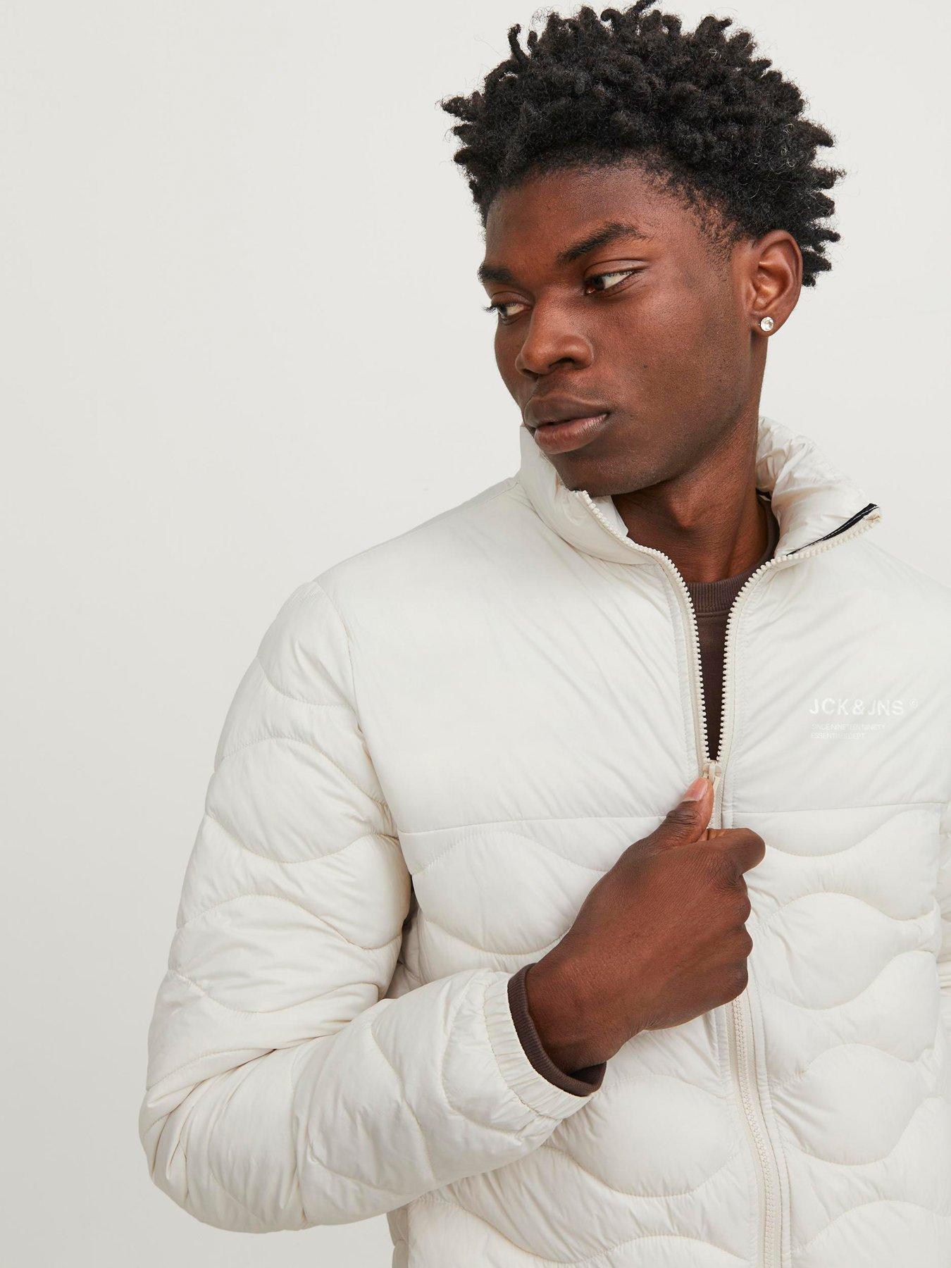 Jack and jones white jacket best sale