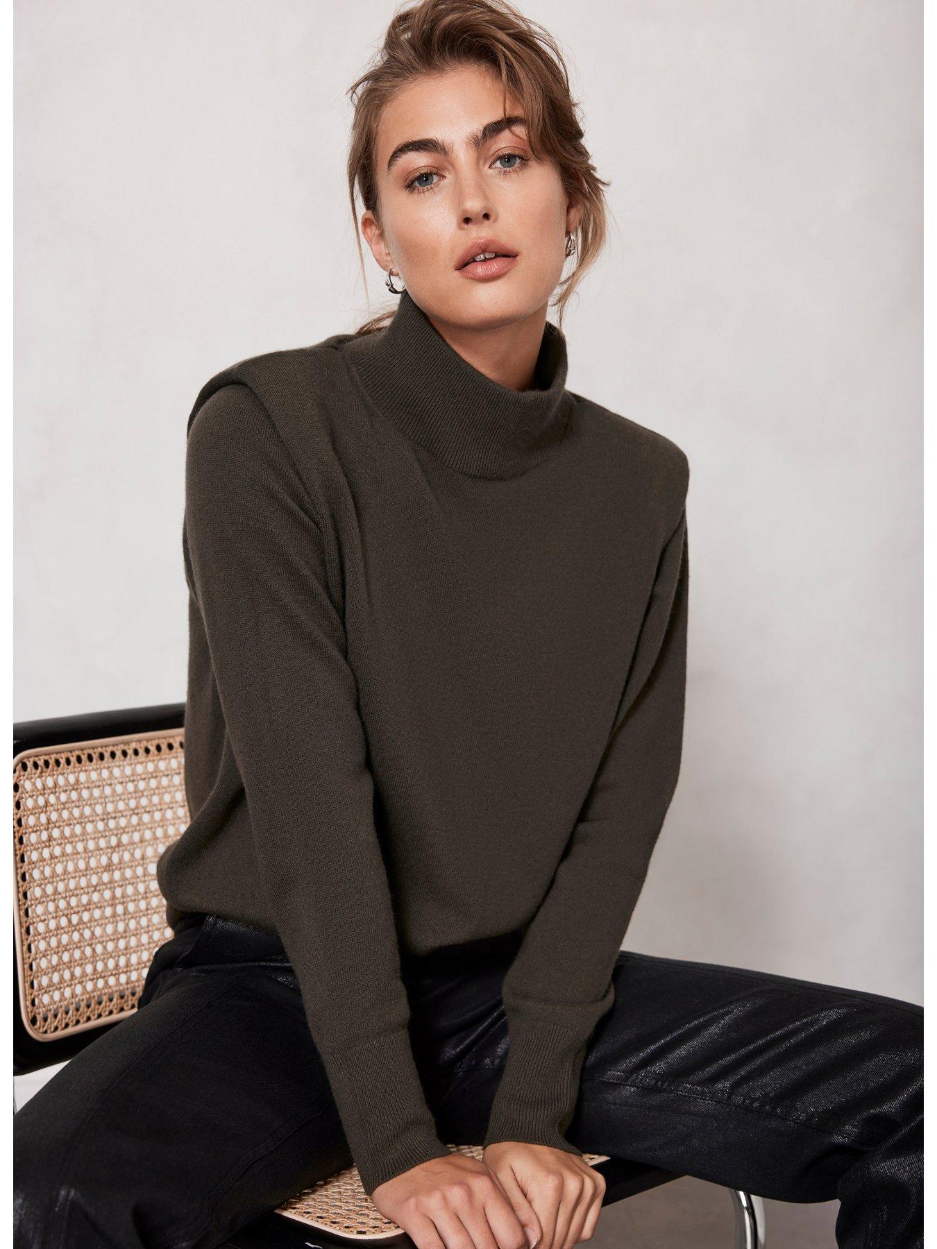 Mint Velvet Camel Ultimate Jumper