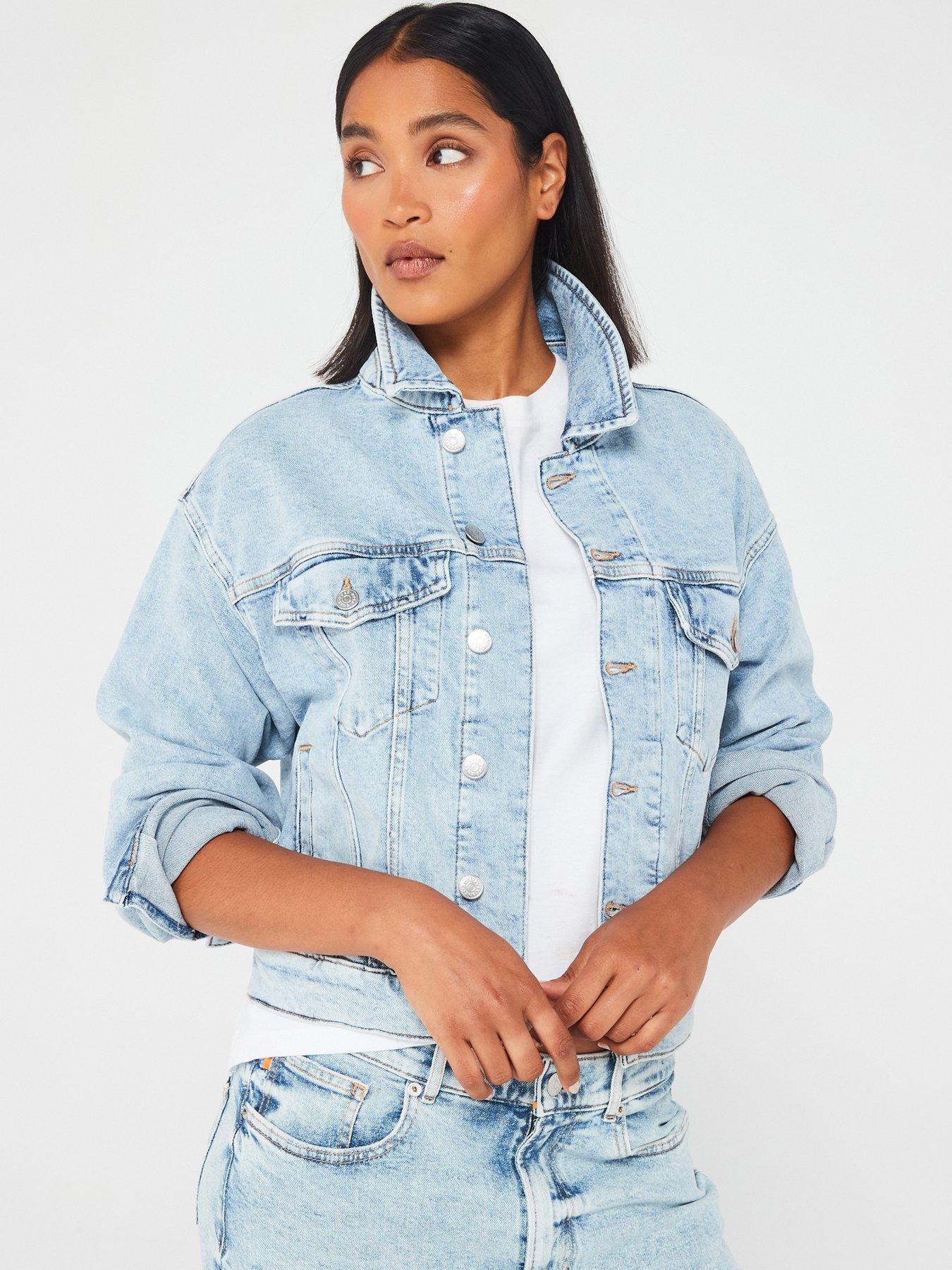 Very denim jacket sale