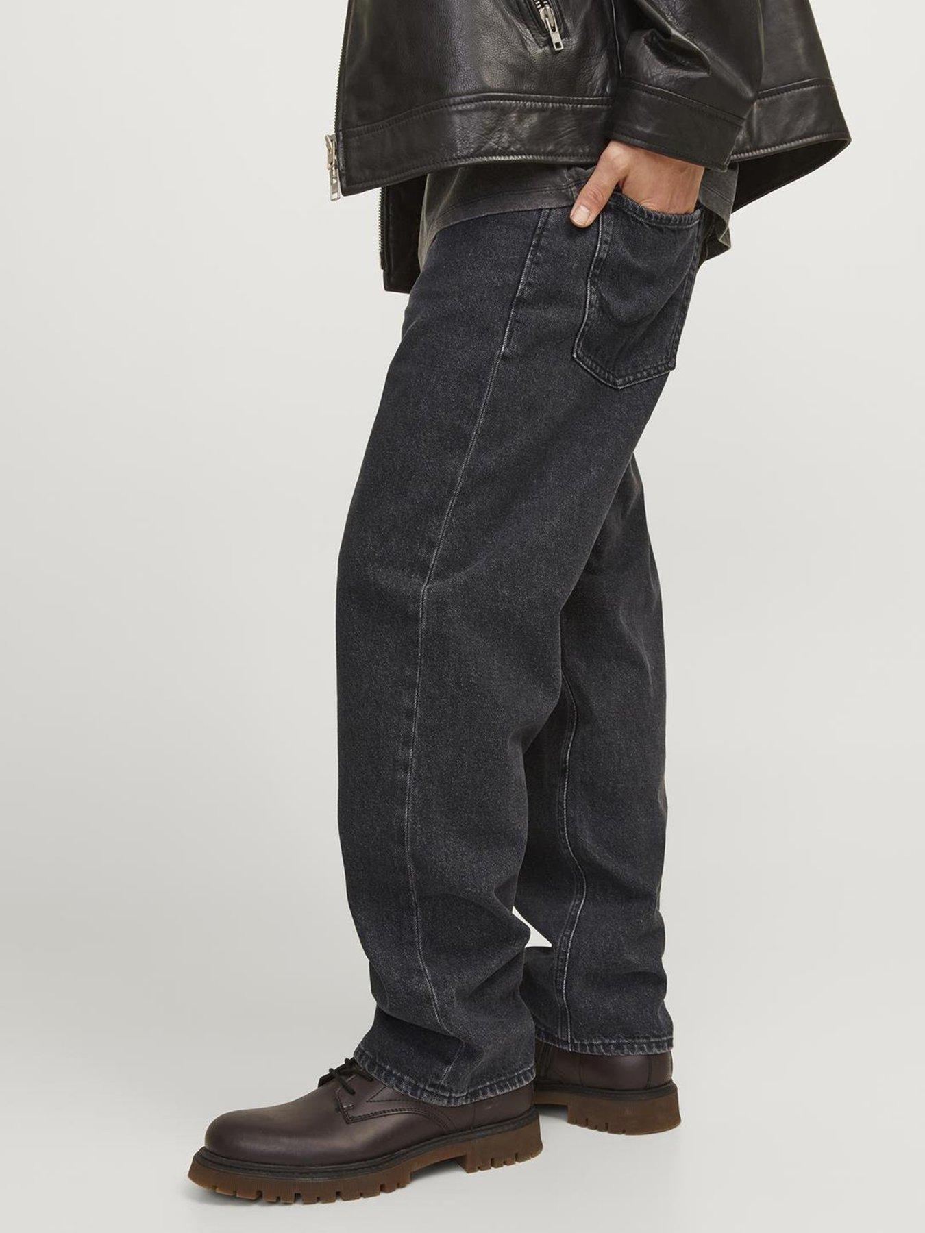 Image 2 of 5 of Jack & Jones Eddie Loose Fit Jeans - Black