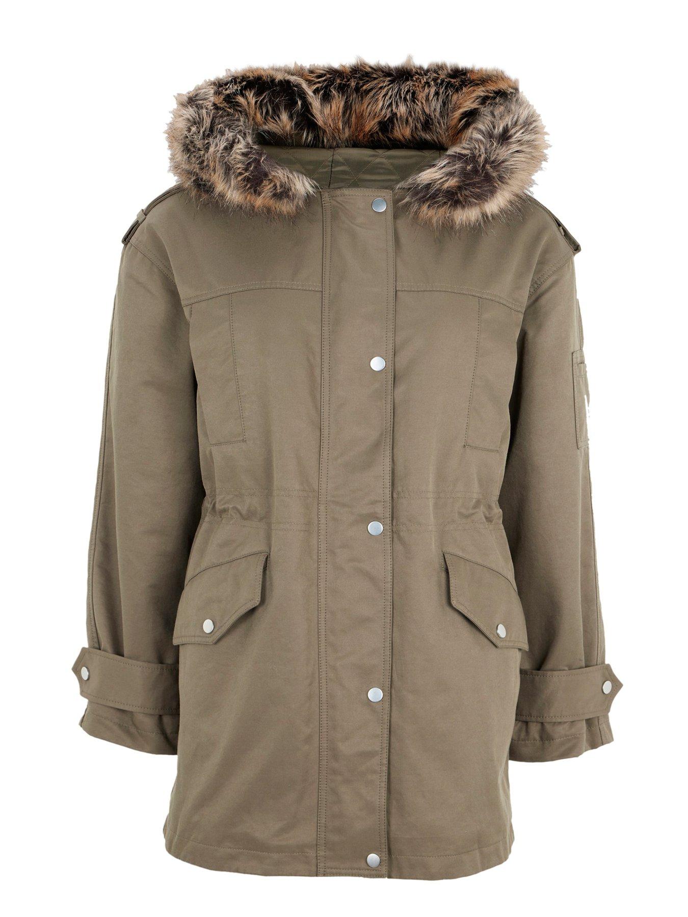 Mint velvet parka on sale coat