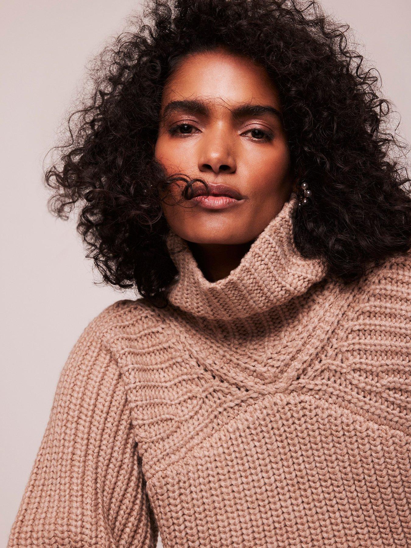 Mint Velvet Camel Ultimate Jumper