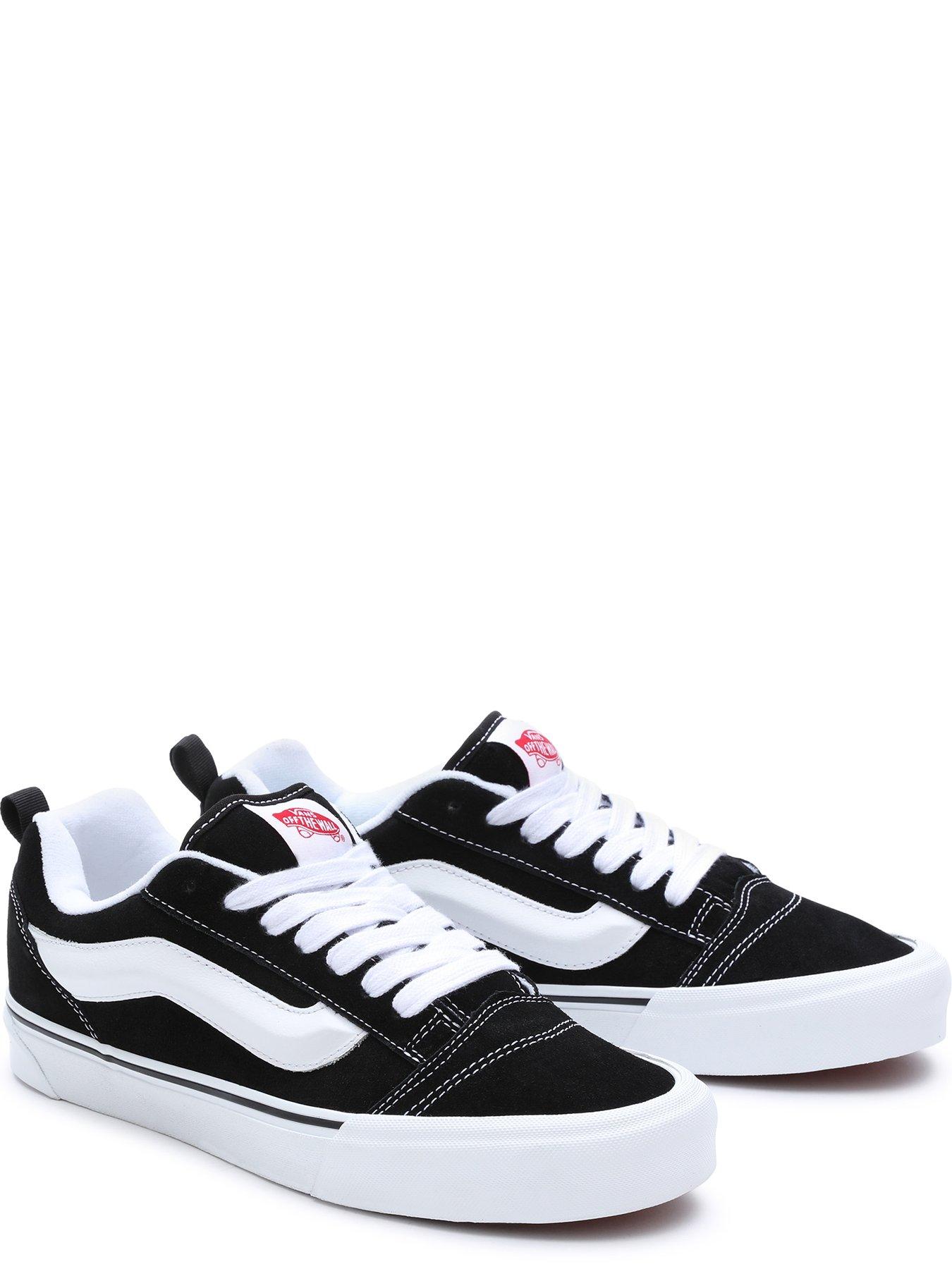 Vans Mens Knu Skool Trainers - Black/White