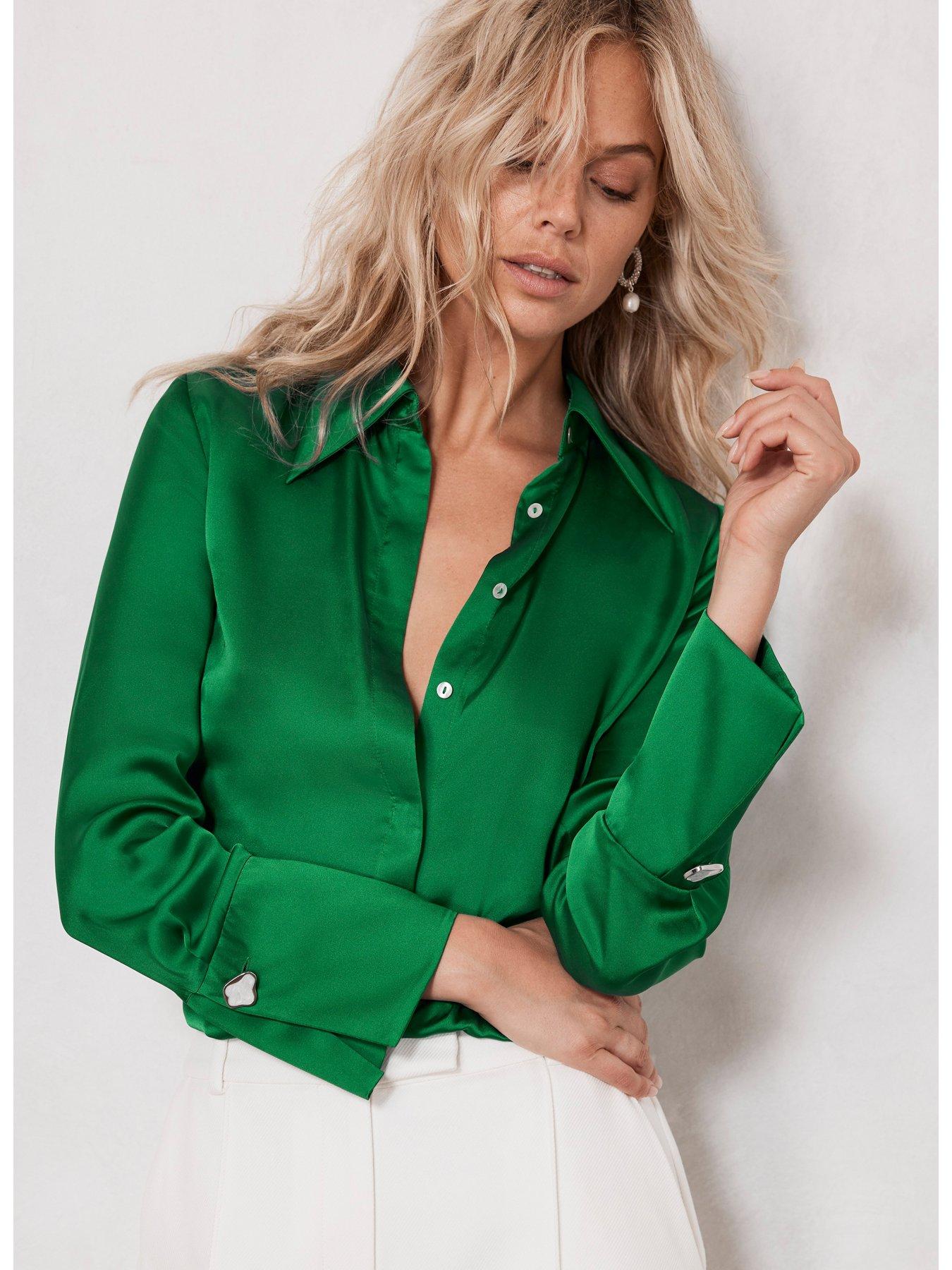 Mint velvet store green top