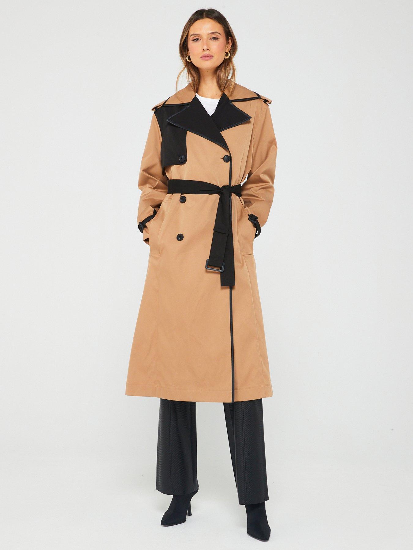 Herringbone Coat with Wool, FatFace