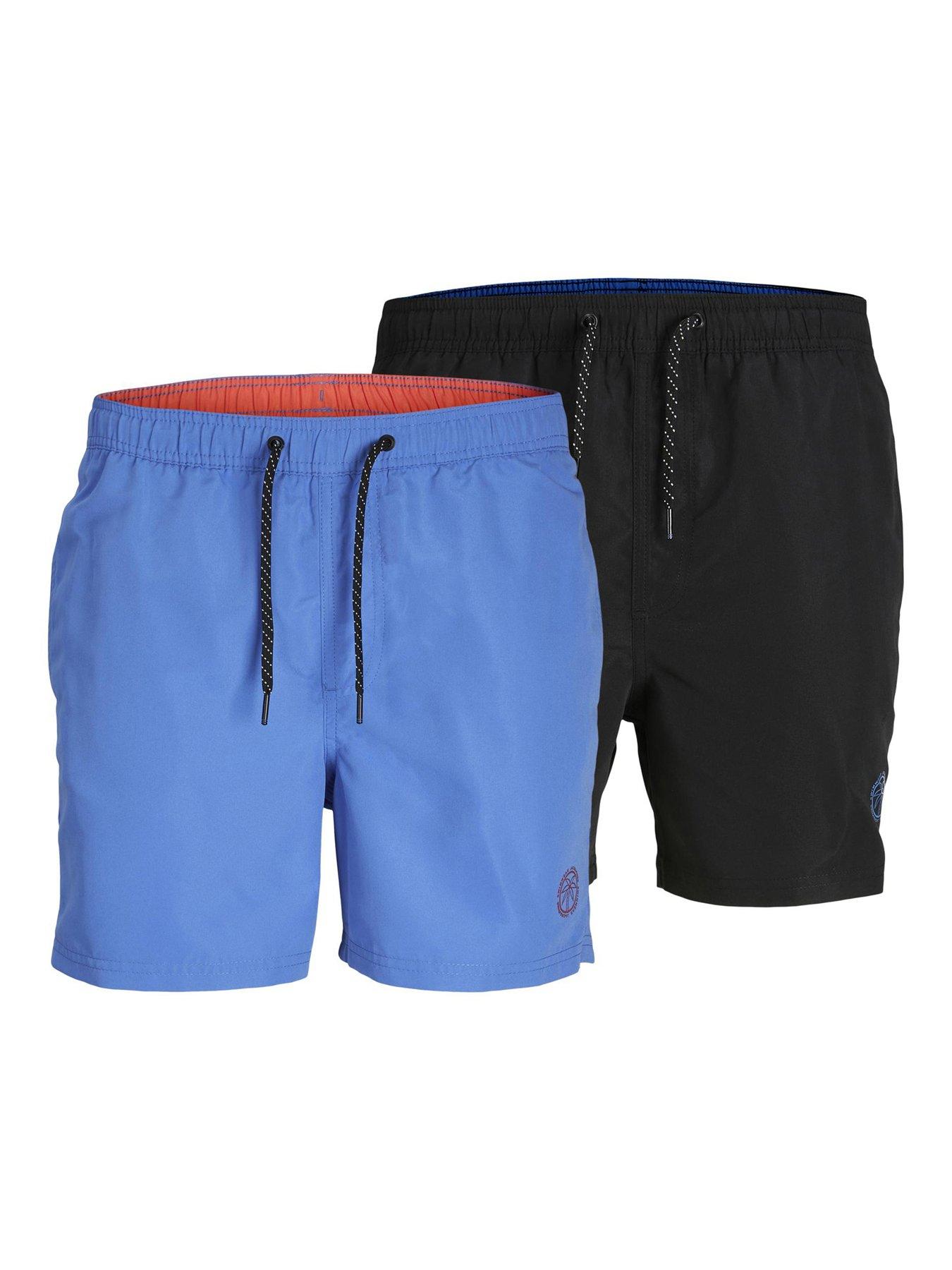 Jack & Jones Jack & Jones 2-pack Fiji Swim Shorts - Multi | Very.co.uk