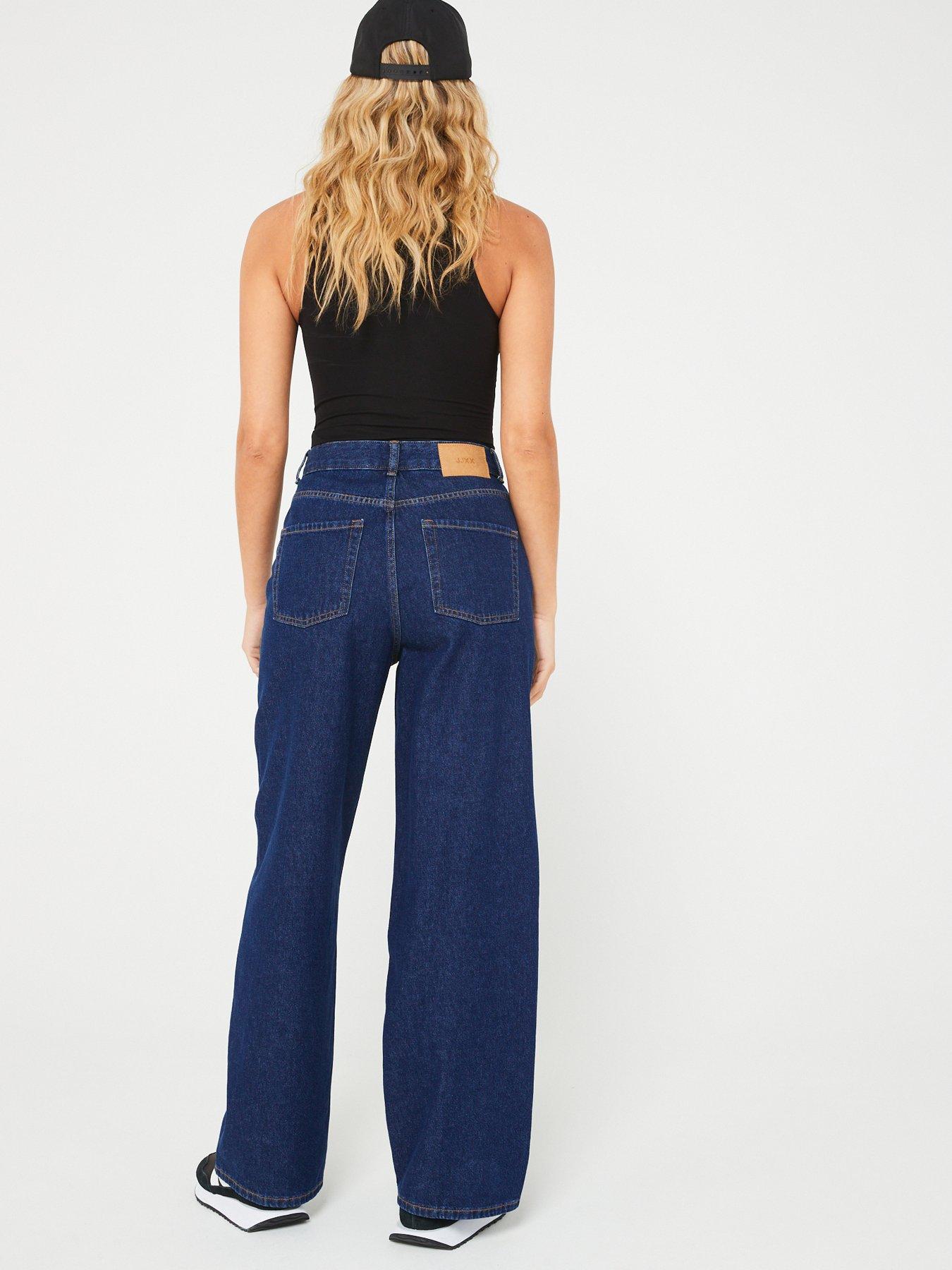 Tokyo High Rise Wide Leg Jean - Dark Blue