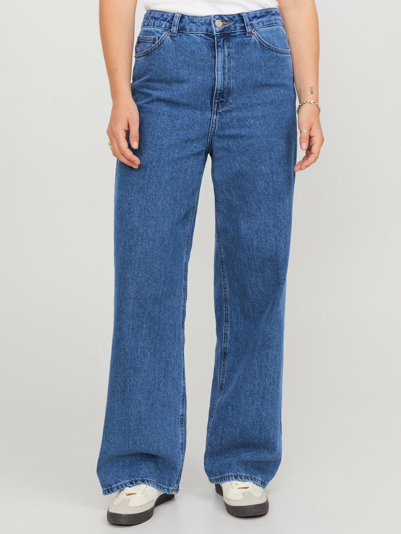 Tokyo High Rise Wide Leg Jean - Mid Blue