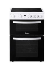 Appliances Rotary Control Ceramic Hobs White Double Oven Very