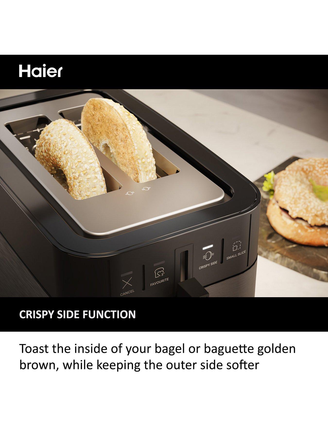 Haier Series 5 HTO5A3 Smart Toaster with extra-large slots | Very
