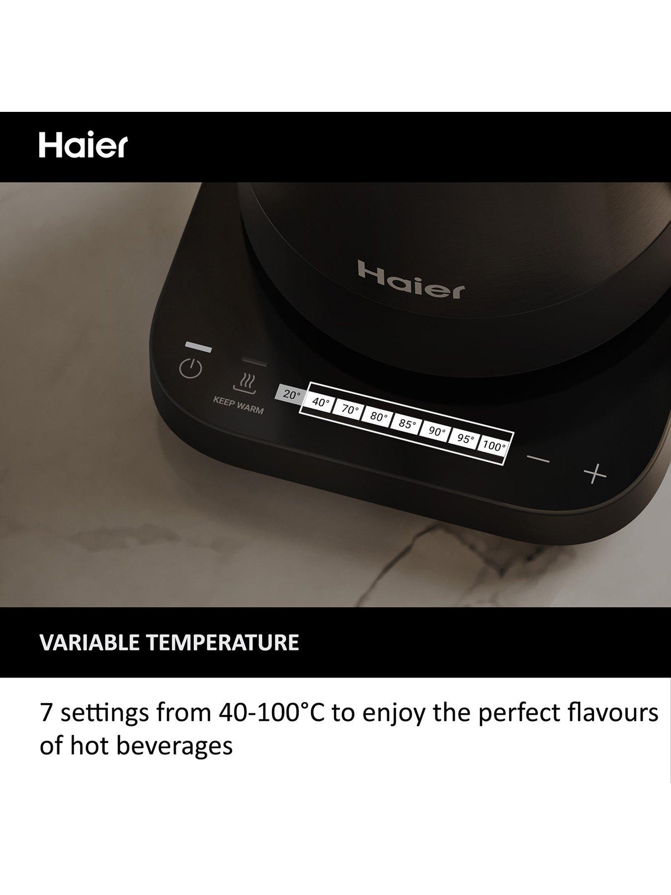 Image 3 of 7 of Haier Series 5 HEK5A Smart Kettle with 7 Temperature settings and keep warm function