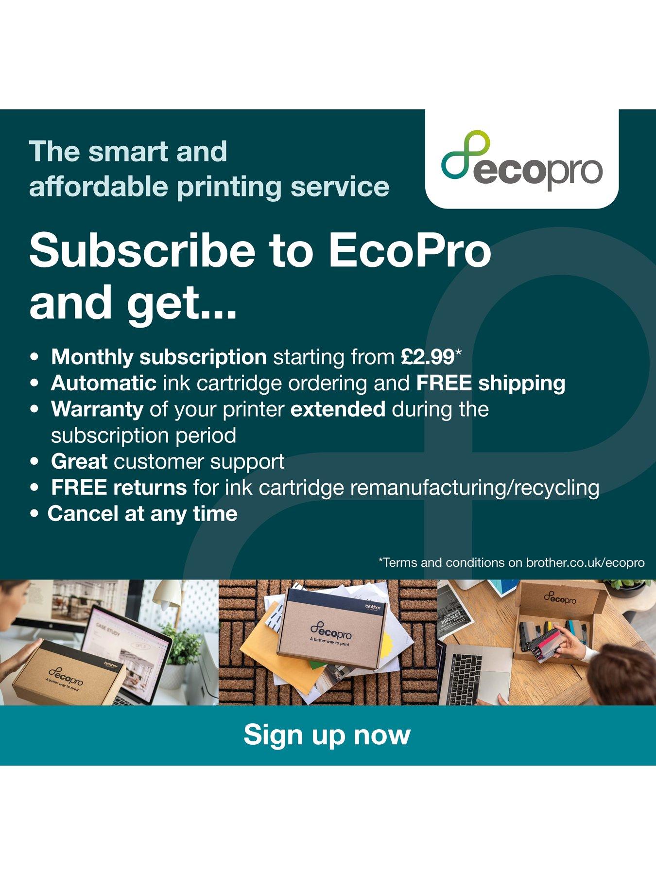 Image 3 of 8 of Brother MFC-J5340DWE EcoPro Ready Professional A3 inkjet Wireless All-in-One Printer