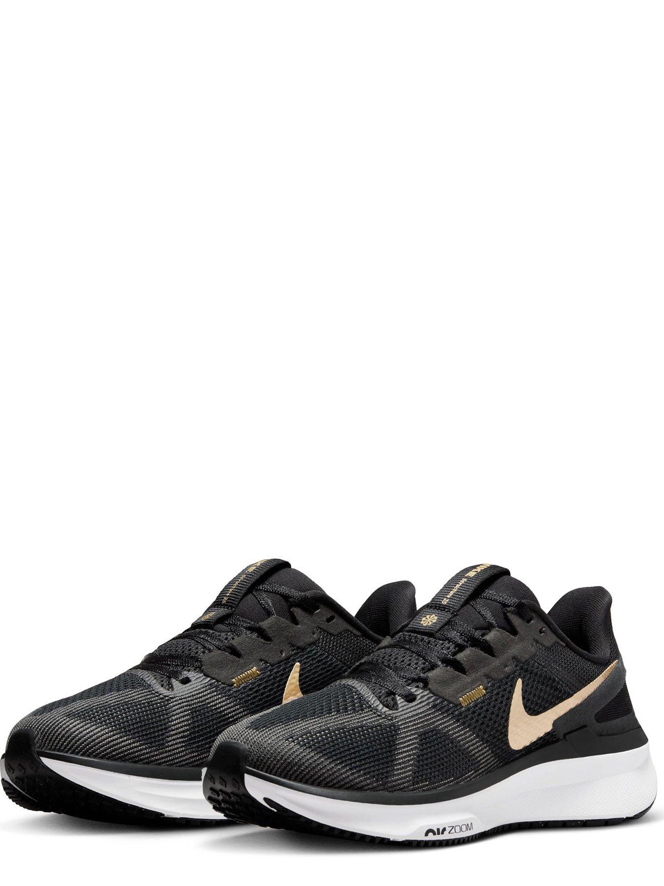 Nike Women s Structure 25 Running Trainers Black Very