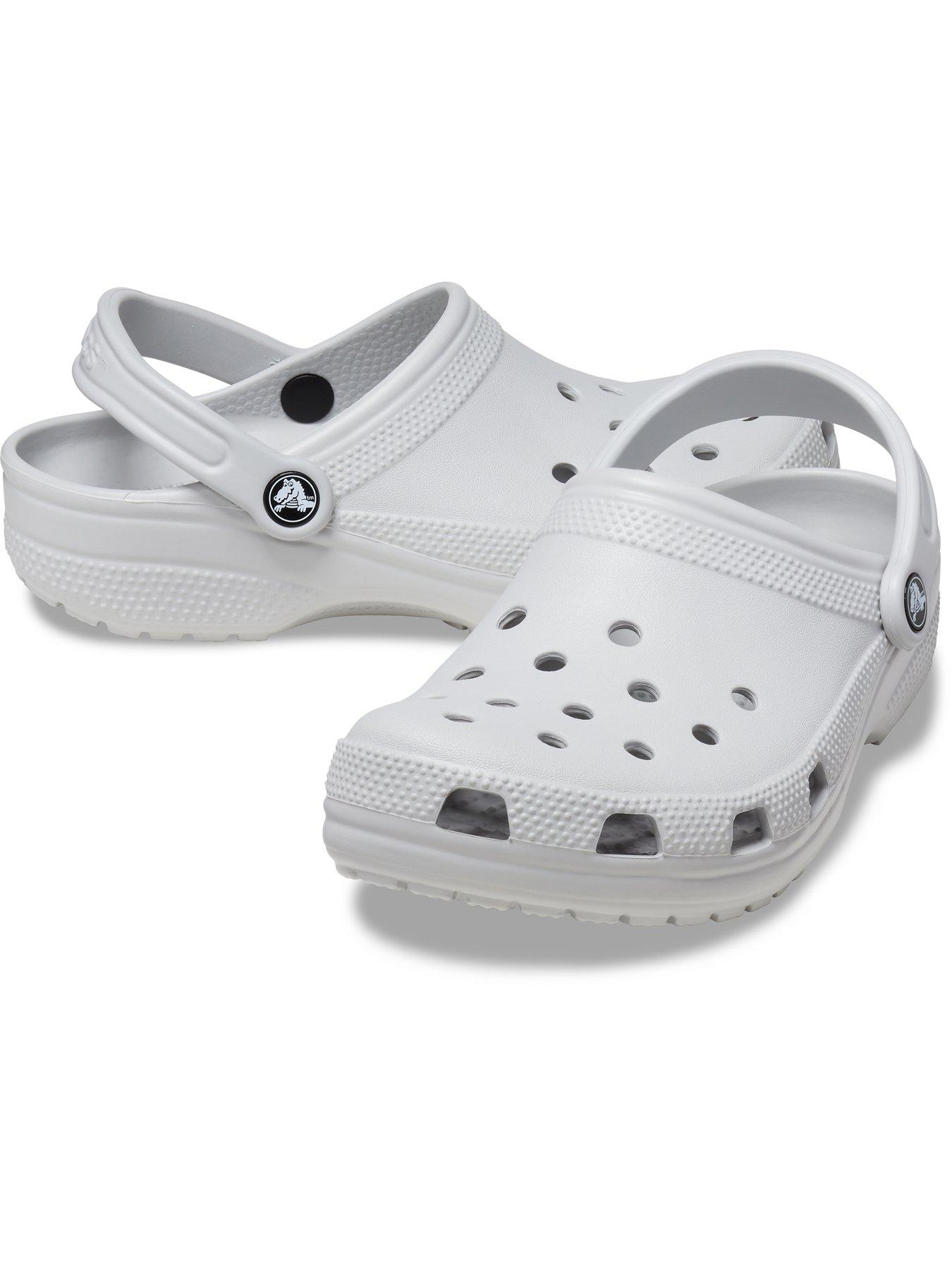 Crocs Classic Clog - Atmosphere - Grey | Very.co.uk