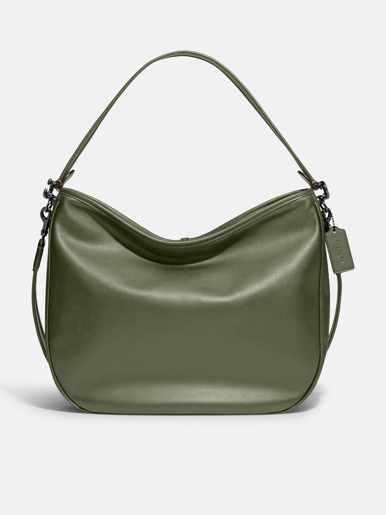 Coach leather hobo sale