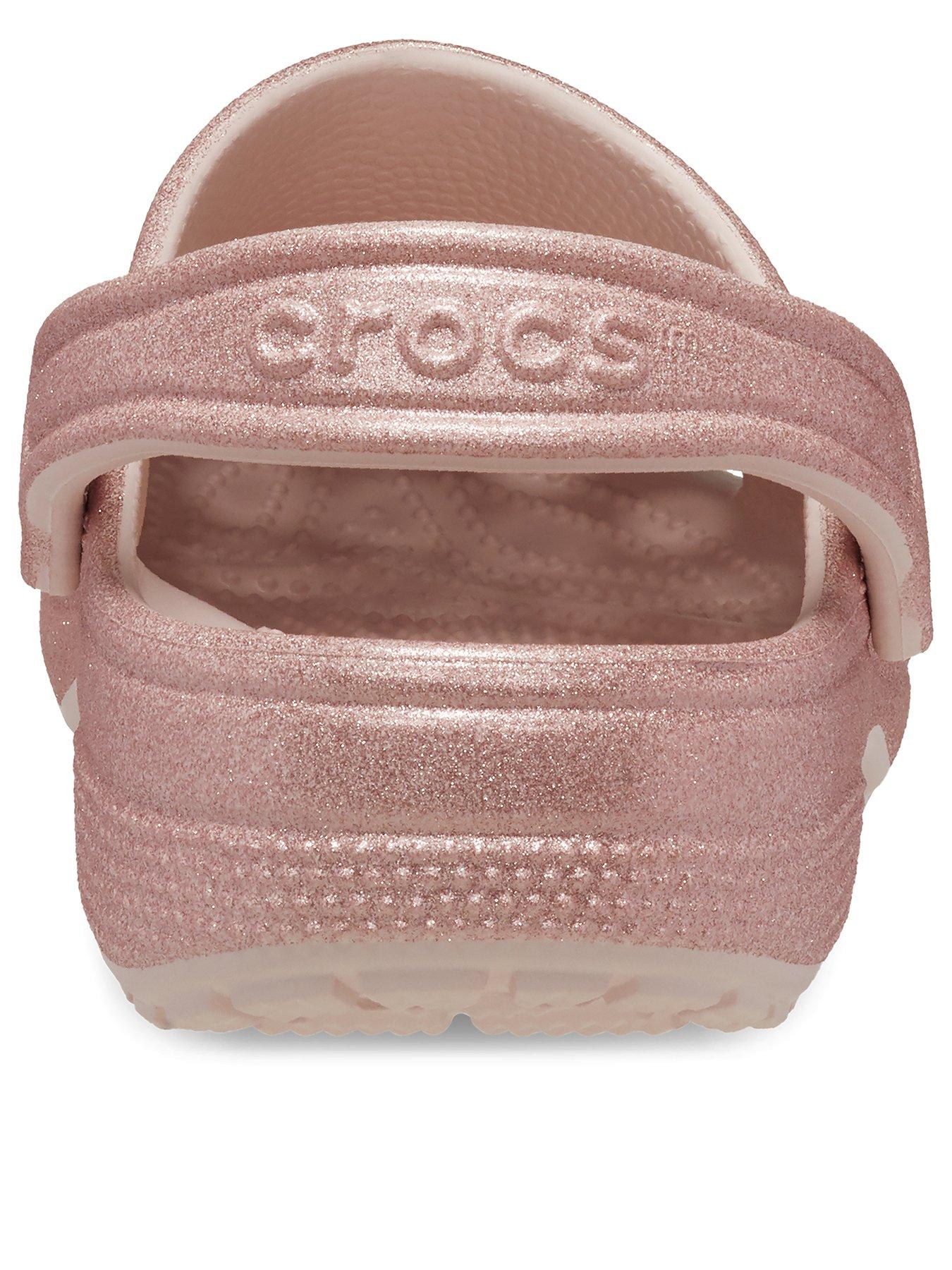 Crocs Classic Glitter Clog Quartz Pink Glitter Very