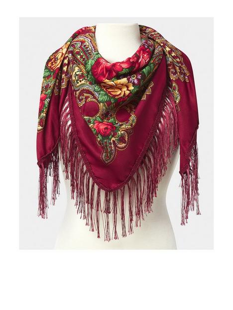 joe-browns-follow-your-dreams-floral-scarf-red