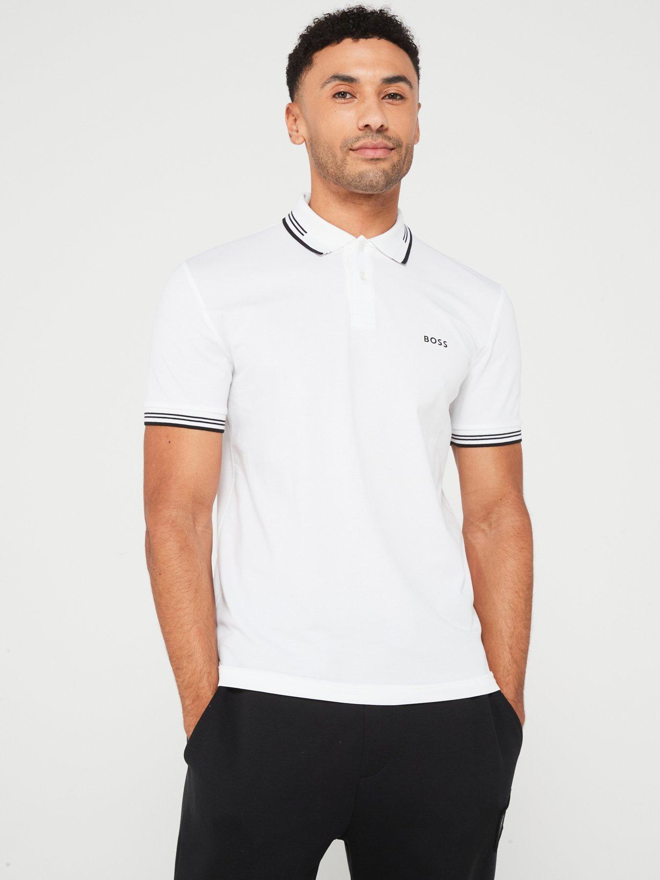 undefined Paul Logo Polo Shirt - White