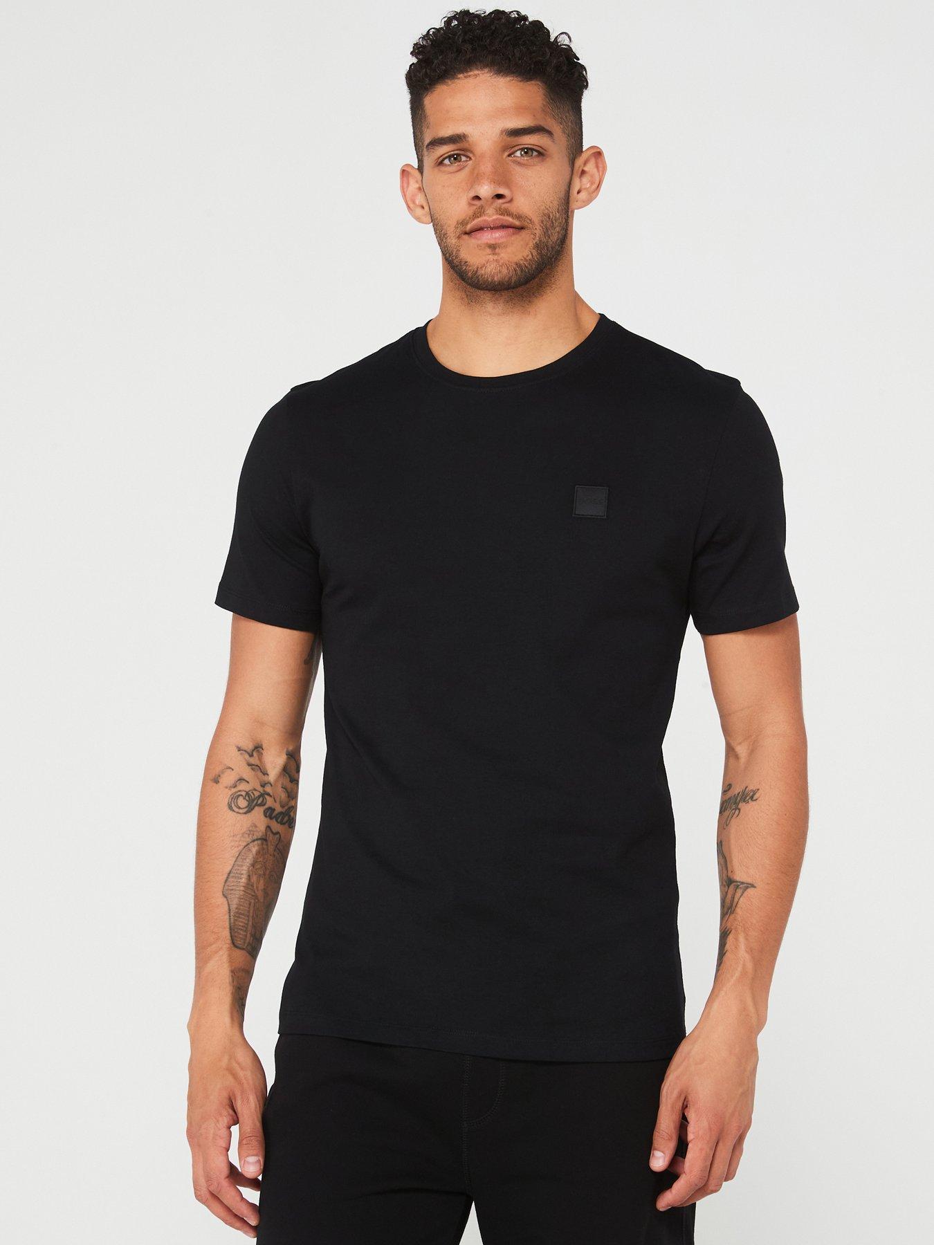 BOSS Tales Relaxed Fit T-Shirt - Black
