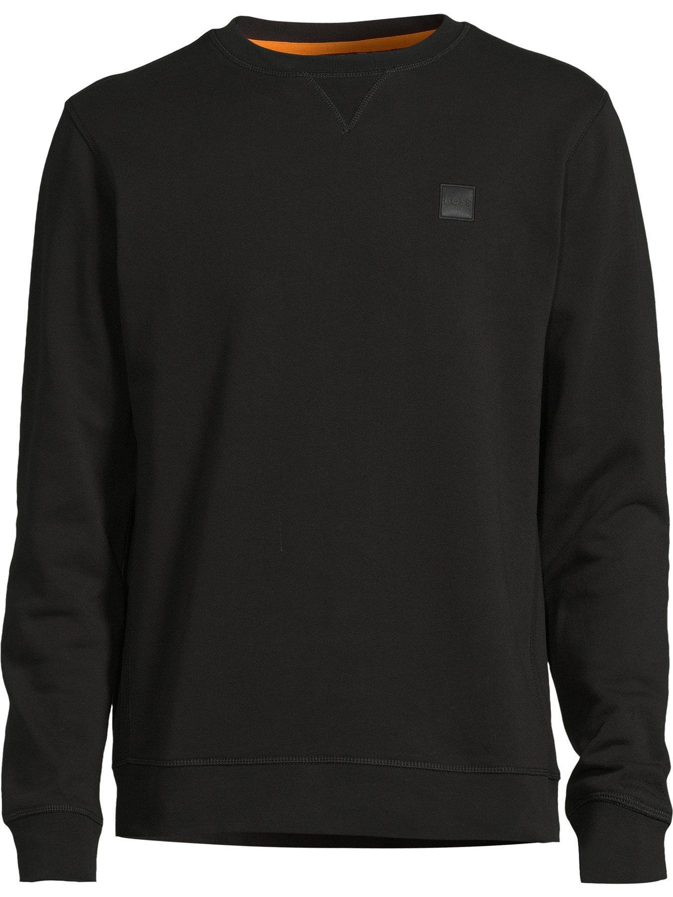 Image 5 of 5 of BOSS Westart Relaxed Fit Sweatshirt - Black